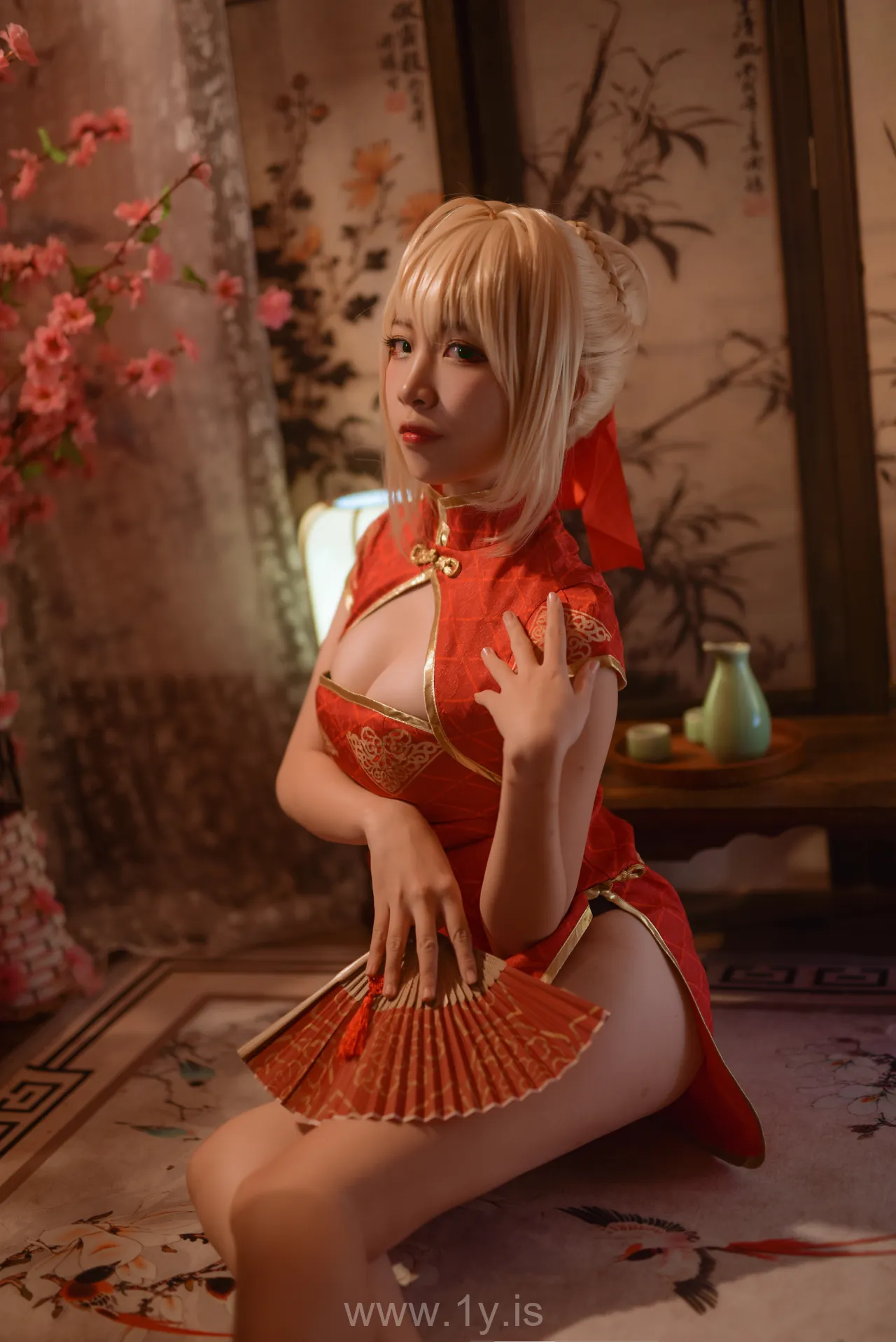Nisa（二佐） Vol.012 Exquisite & Decent Chinese Girl Fate尼禄旗袍