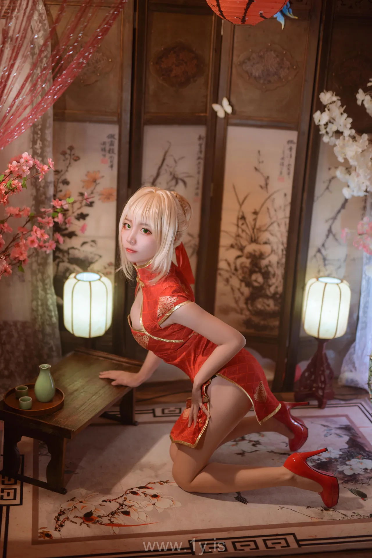 Nisa（二佐） Vol.012 Exquisite & Decent Chinese Girl Fate尼禄旗袍