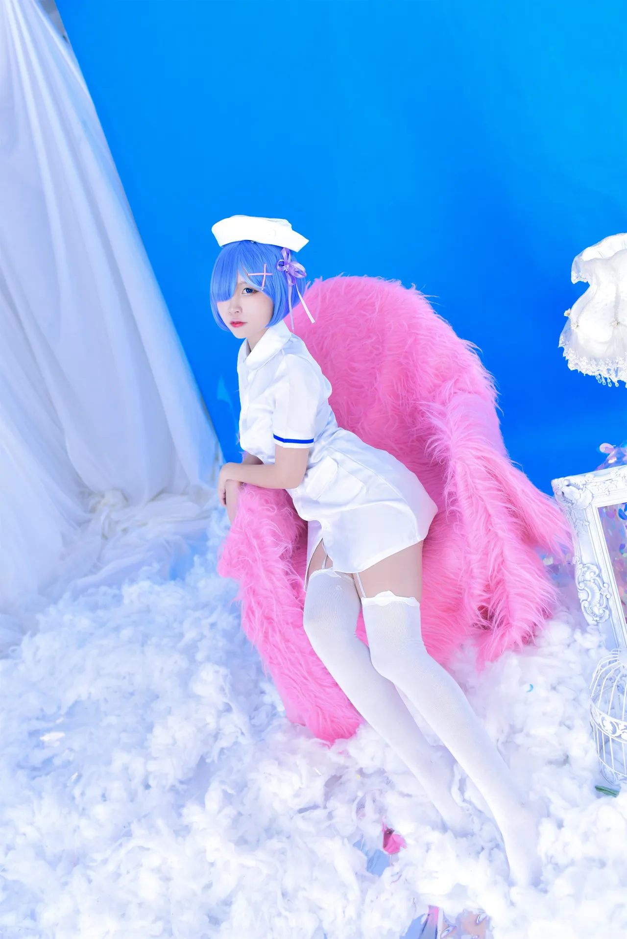 Nisa（二佐） Vol.025 Classy & Extraordinary Chinese Beauty 蕾姆护士