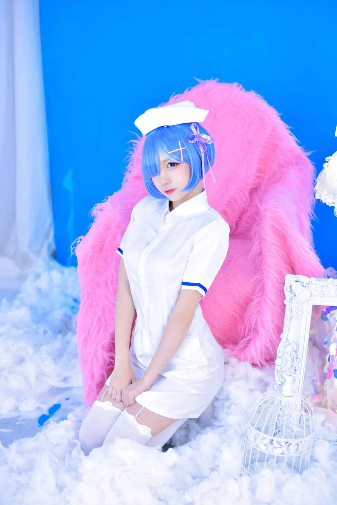 Nisa（二佐） Vol.025 Classy & Extraordinary Chinese Beauty 蕾姆护士