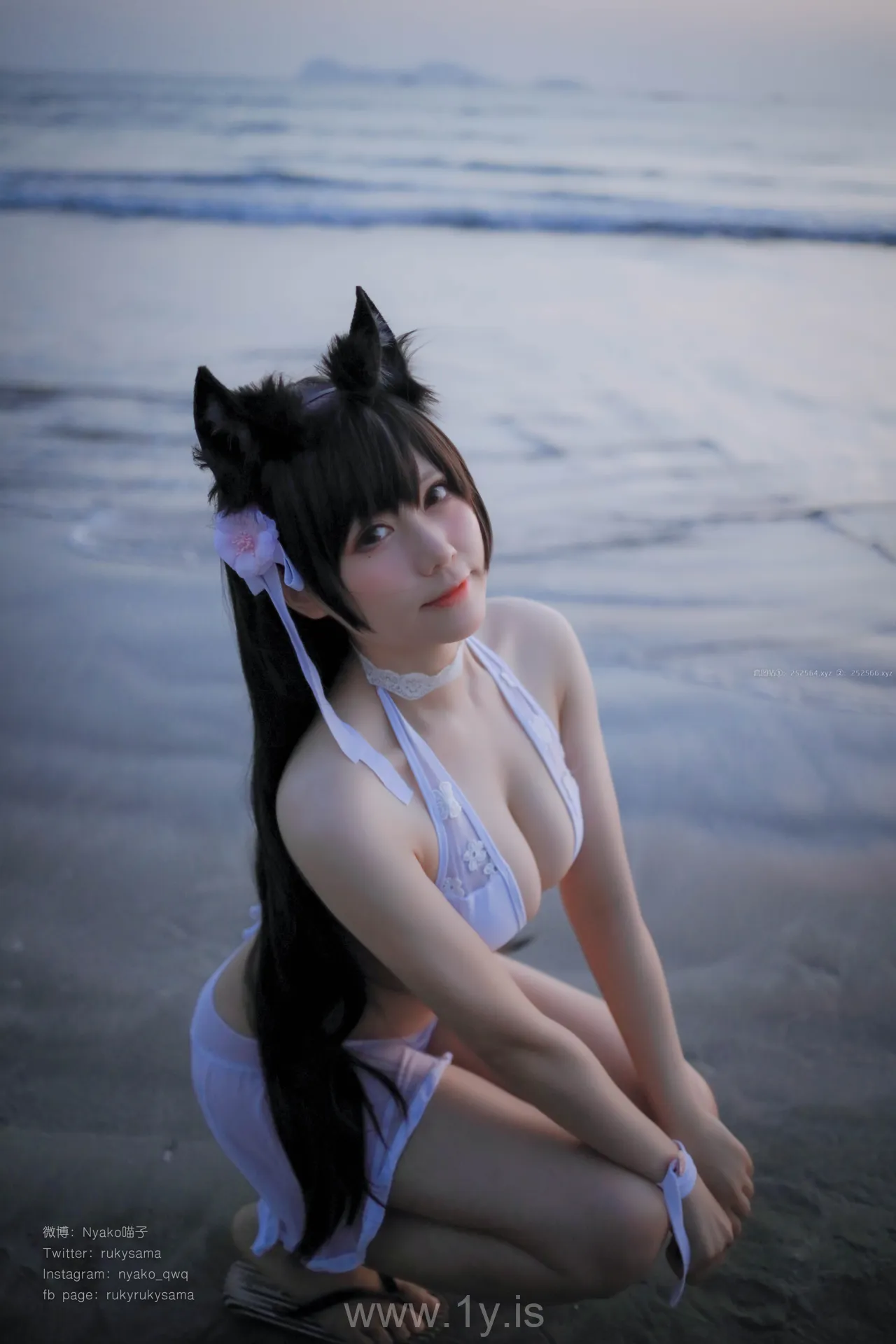 Nyako喵子 VOL.01 爱宕泳装