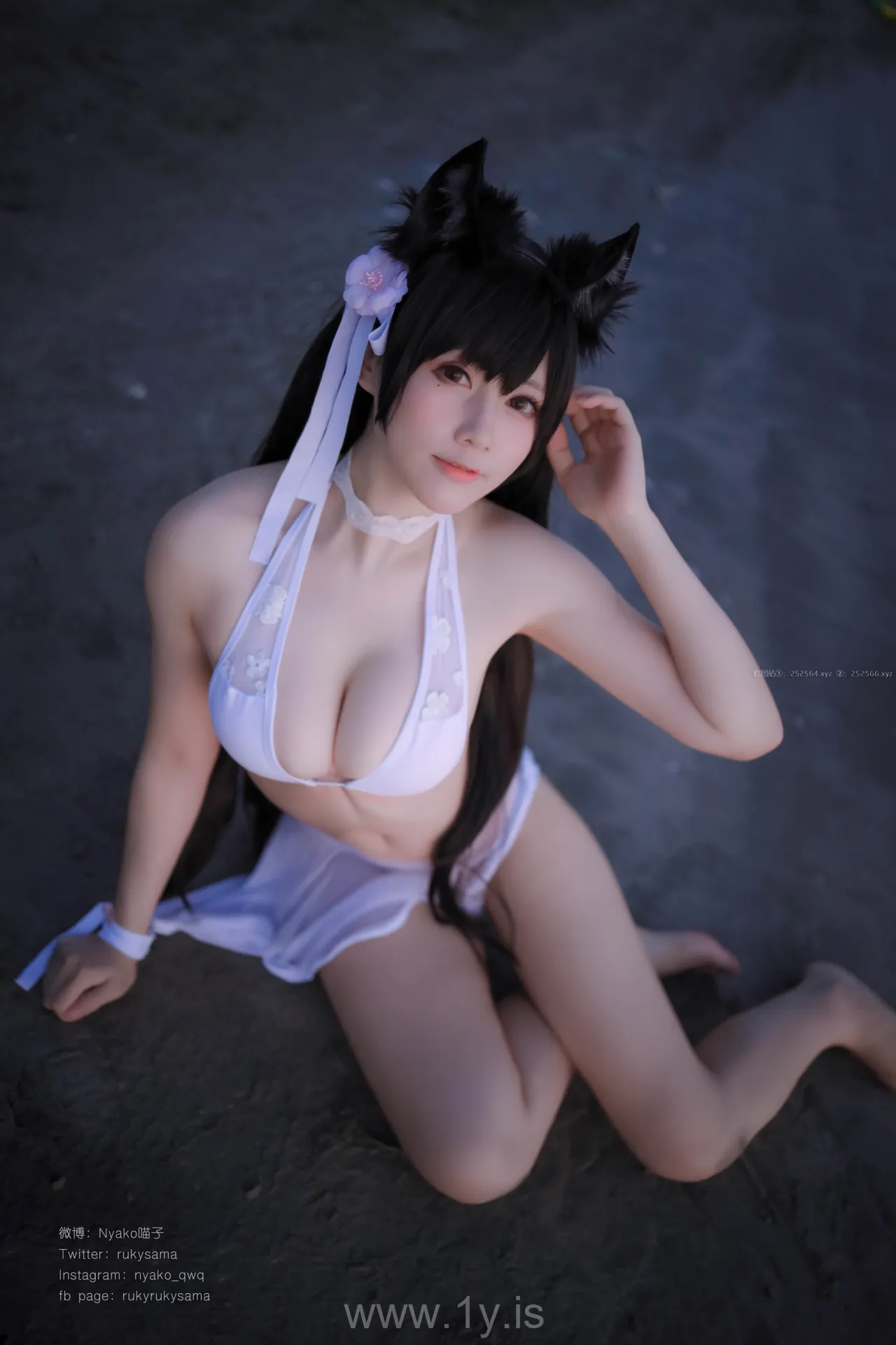 Nyako喵子 VOL.01 爱宕泳装