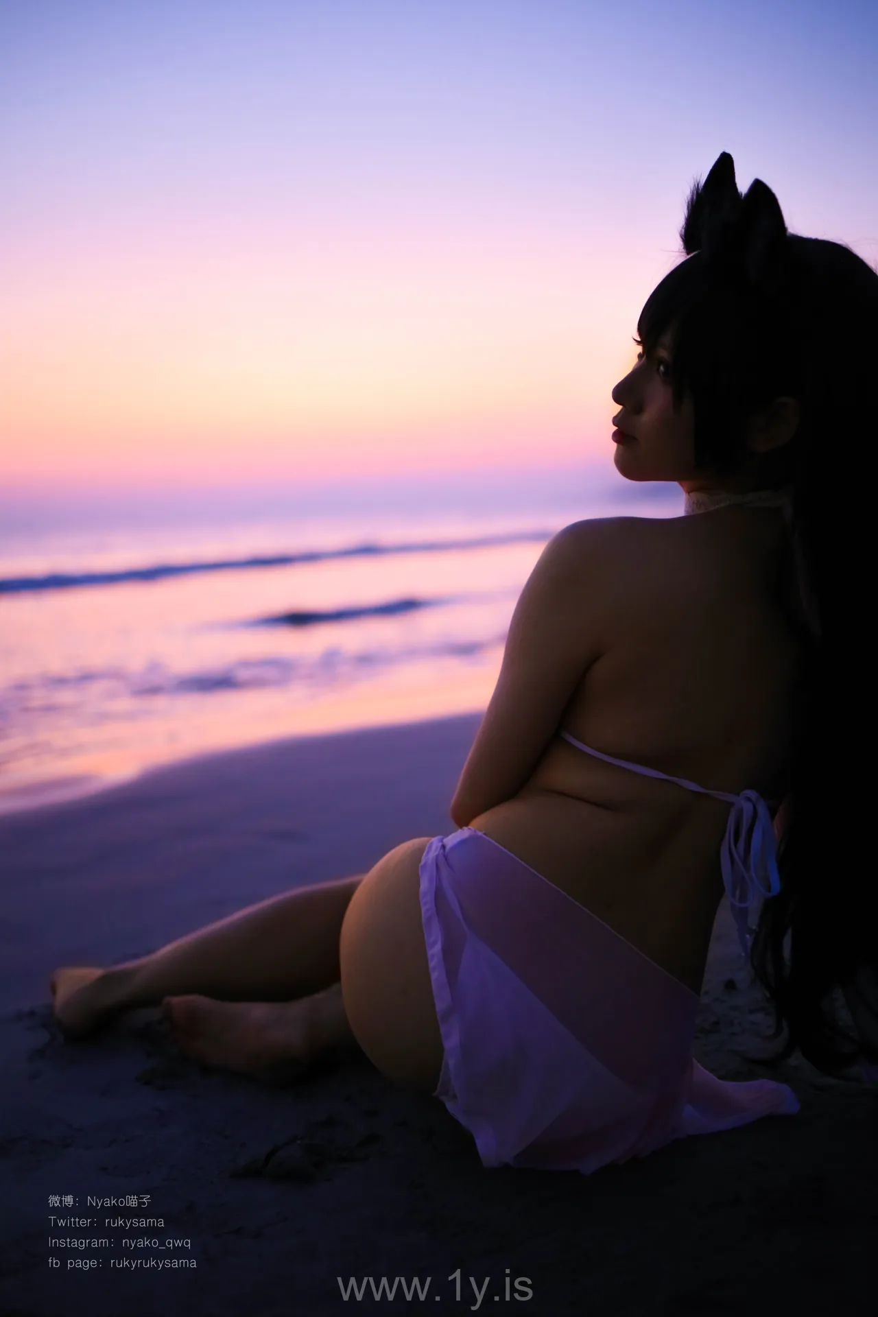 Nyako喵子 VOL.01 爱宕泳装