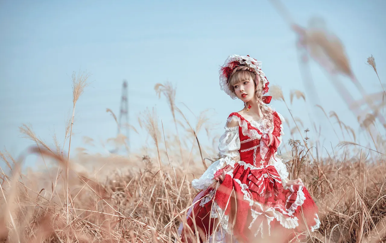 阿包也是兔娘 NO.05 lolita红裙