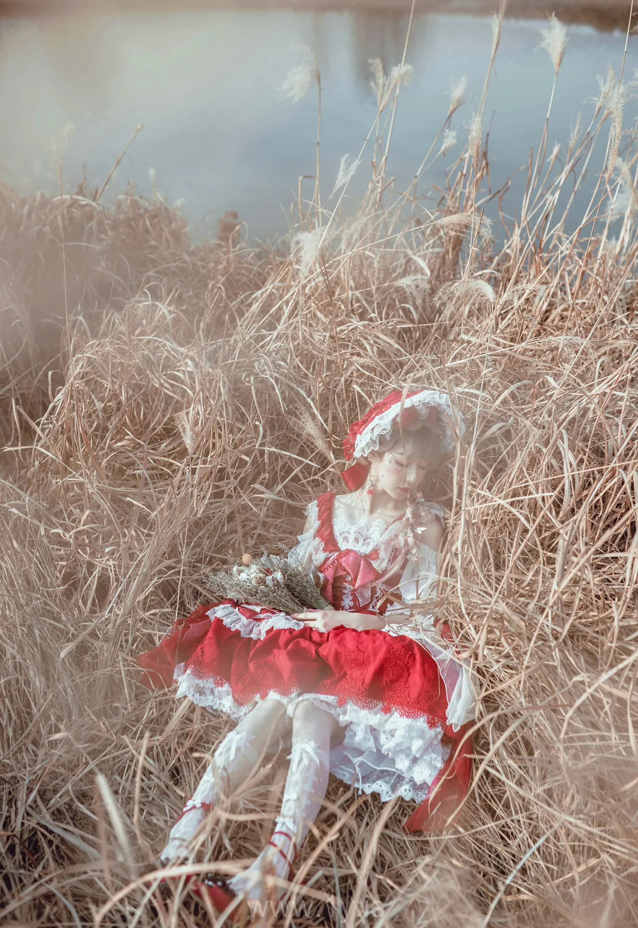 阿包也是兔娘 NO.05 lolita红裙