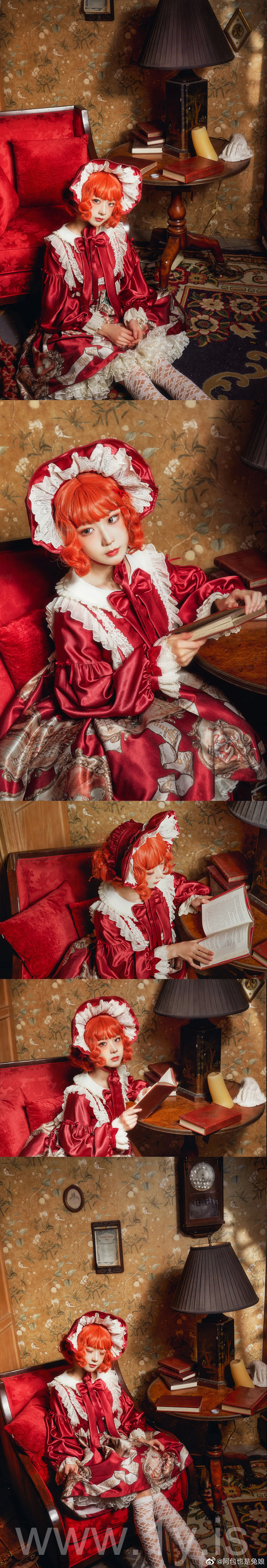 阿包也是兔娘 NO.12 lolita红裙