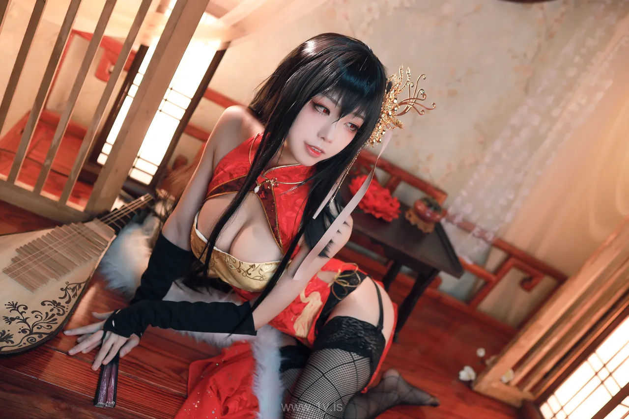 水淼aqua NO.023大凤旗袍
