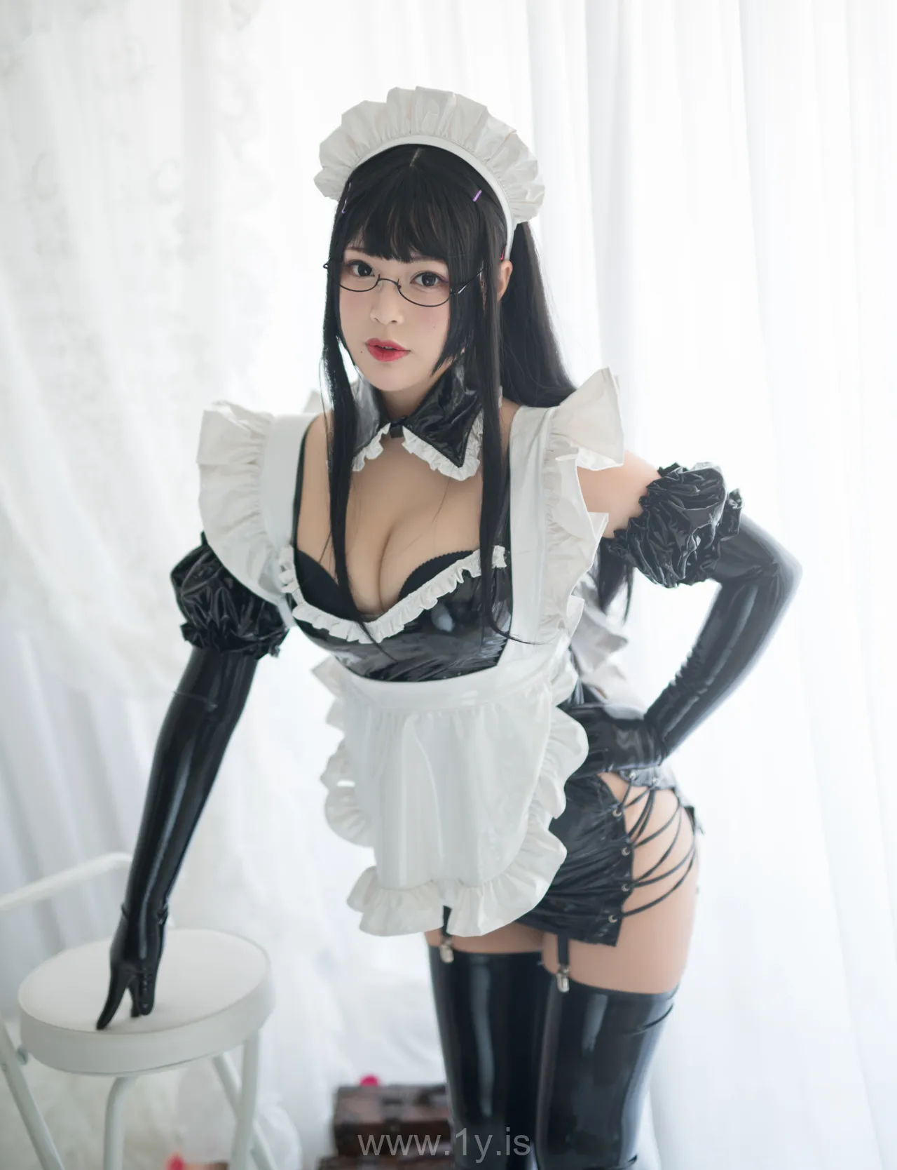 Coser@白烨 NO.002 Good-looking Asian Mature Princess 傲娇女仆长