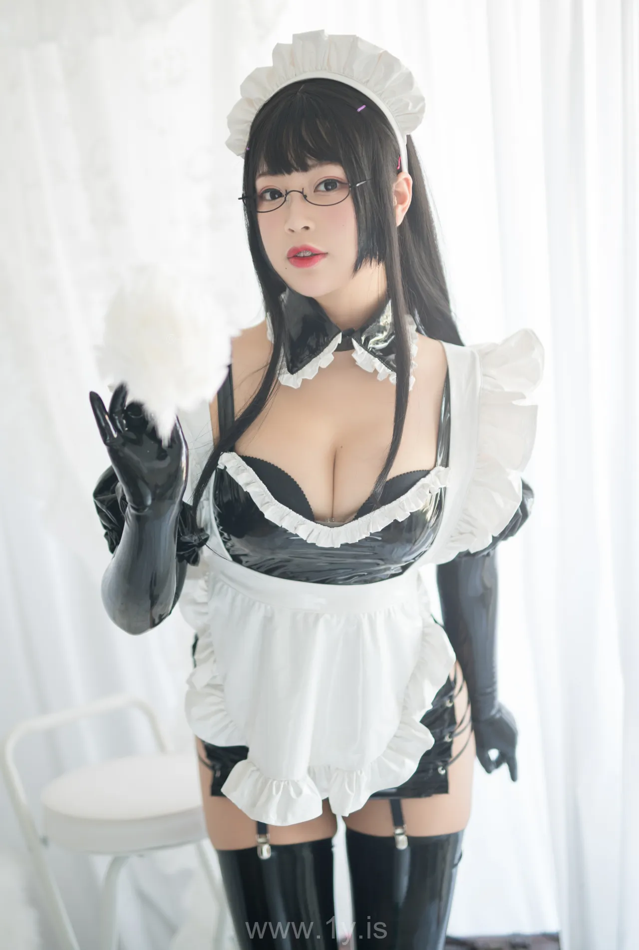 Coser@白烨 NO.002 Good-looking Asian Mature Princess 傲娇女仆长