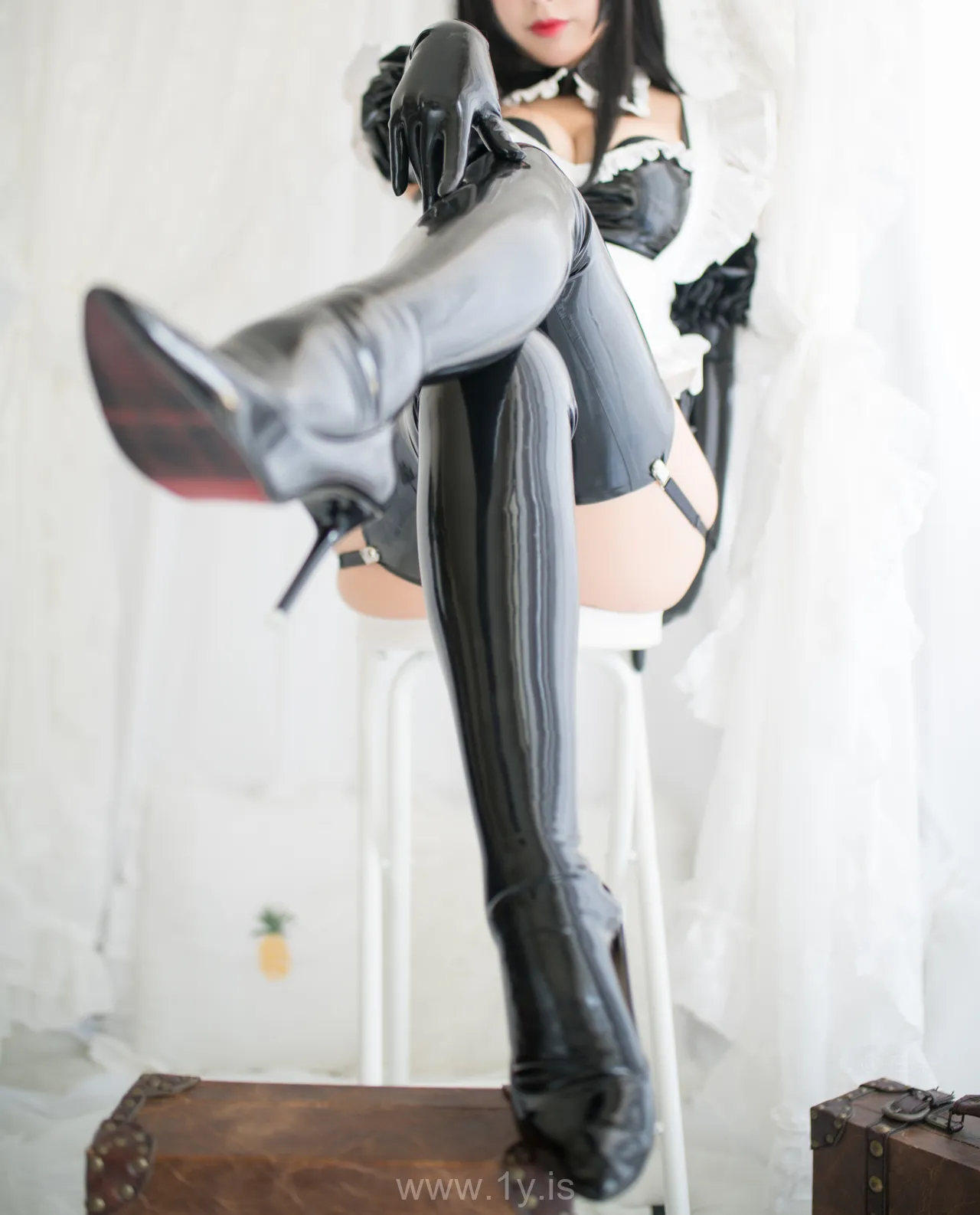 Coser@白烨 NO.002 Good-looking Asian Mature Princess 傲娇女仆长