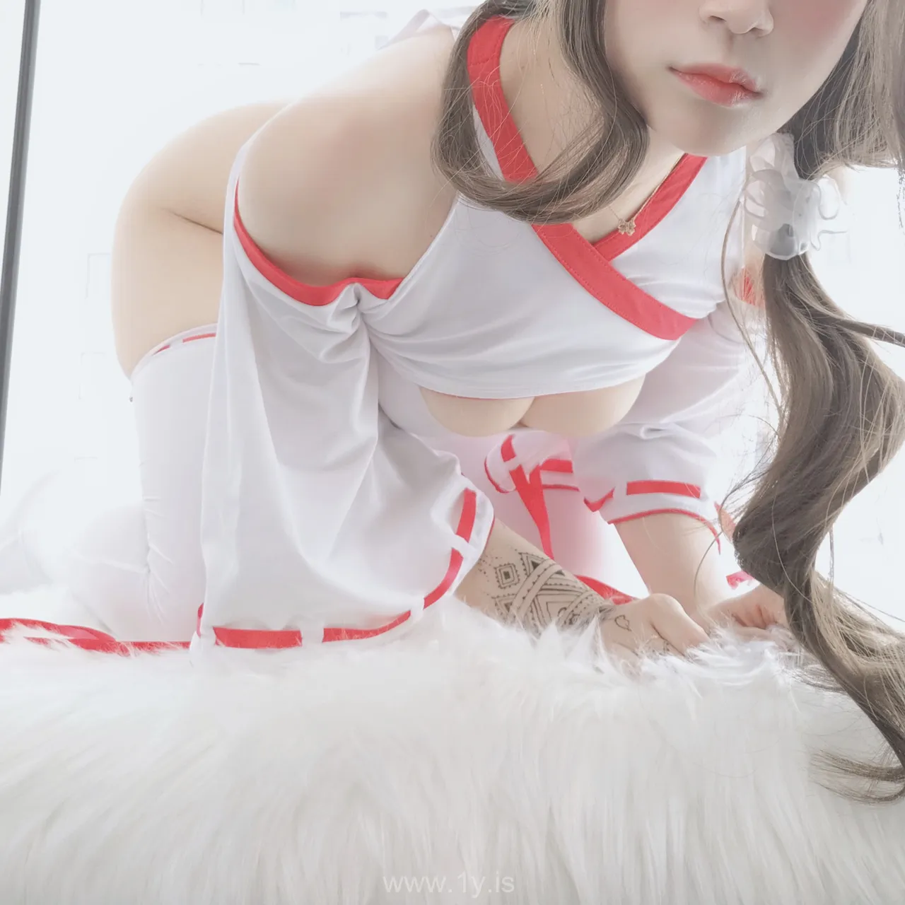 Coser@白银81 NO.001 Knockout & Stunning Chinese Hottie 12神社饲养的小狐狸