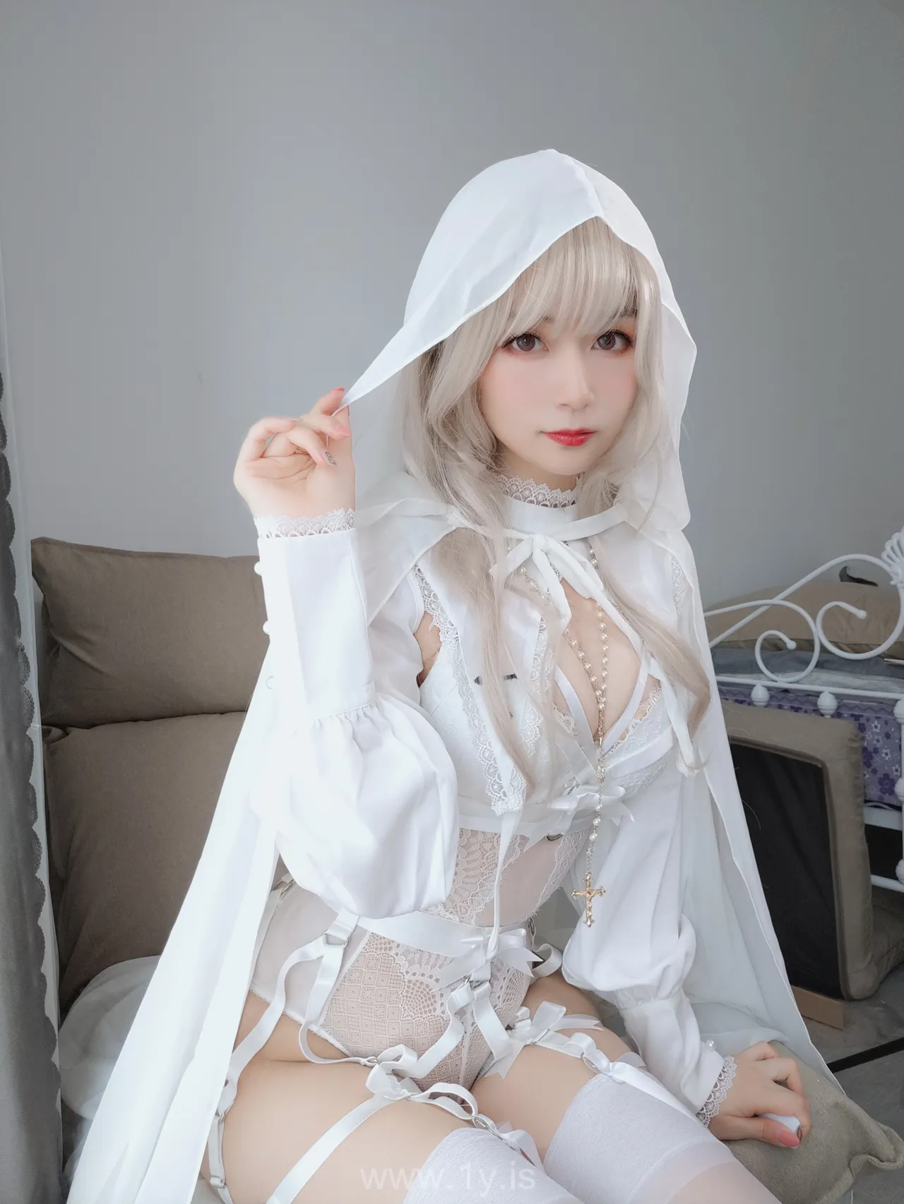 Coser@白银81 NO.007 Lively & Appealing Chinese Angel 纯白圣女