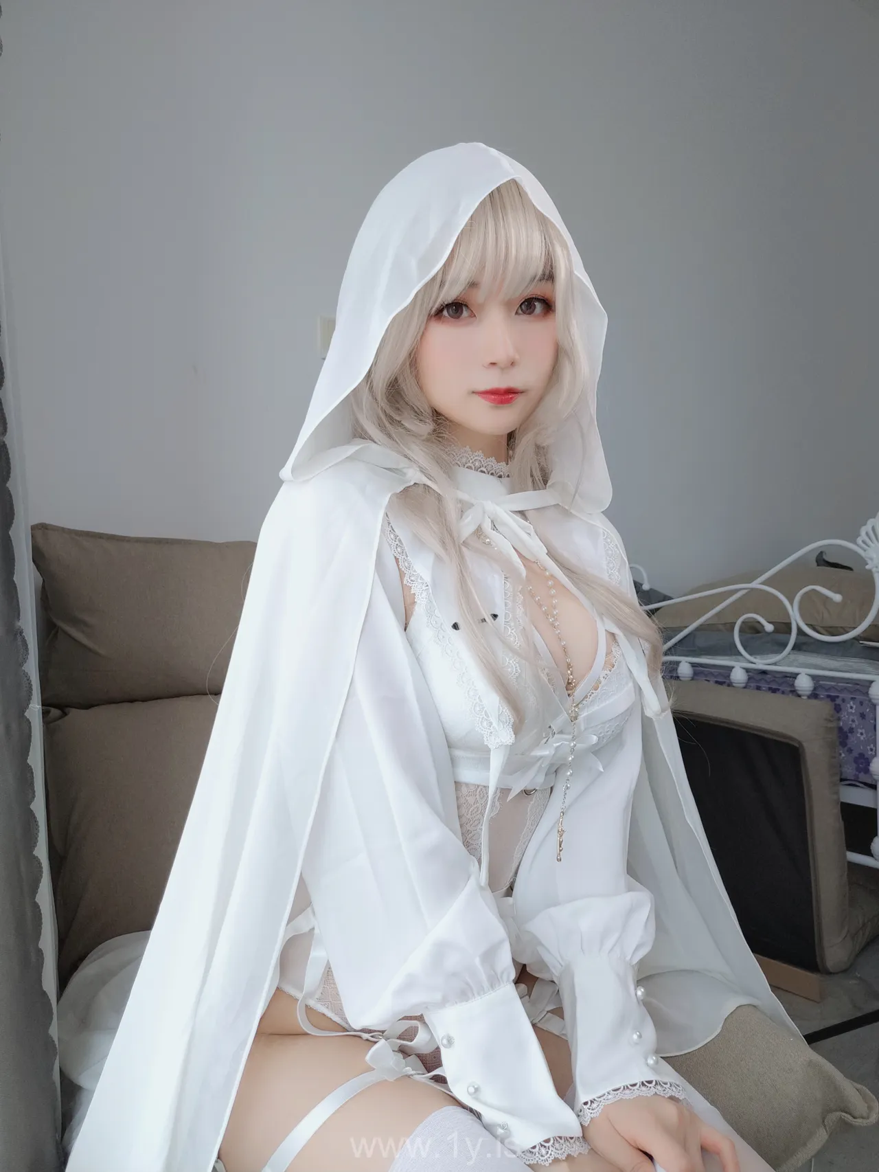 Coser@白银81 NO.007 Lively & Appealing Chinese Angel 纯白圣女