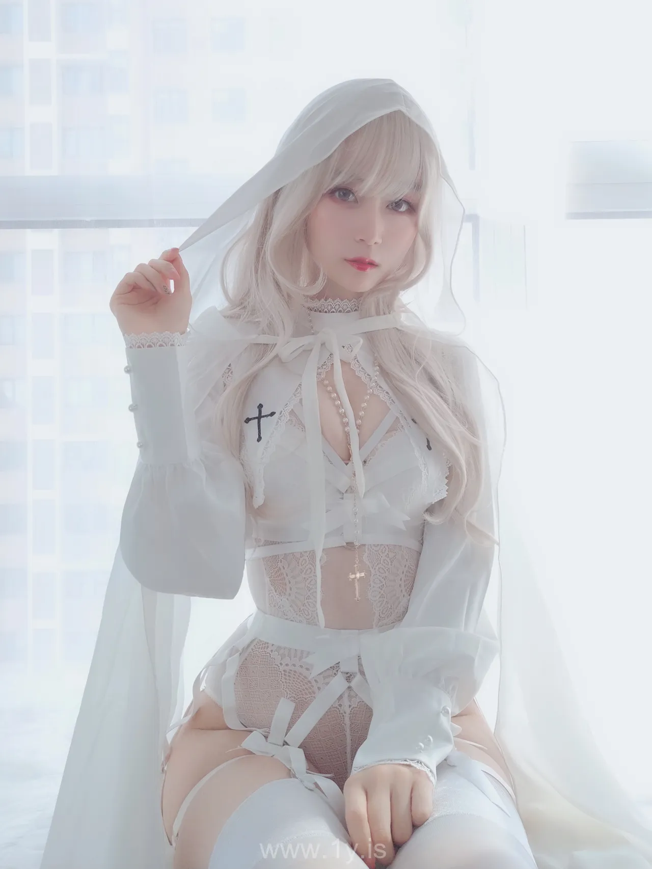 Coser@白银81 NO.007 Lively & Appealing Chinese Angel 纯白圣女