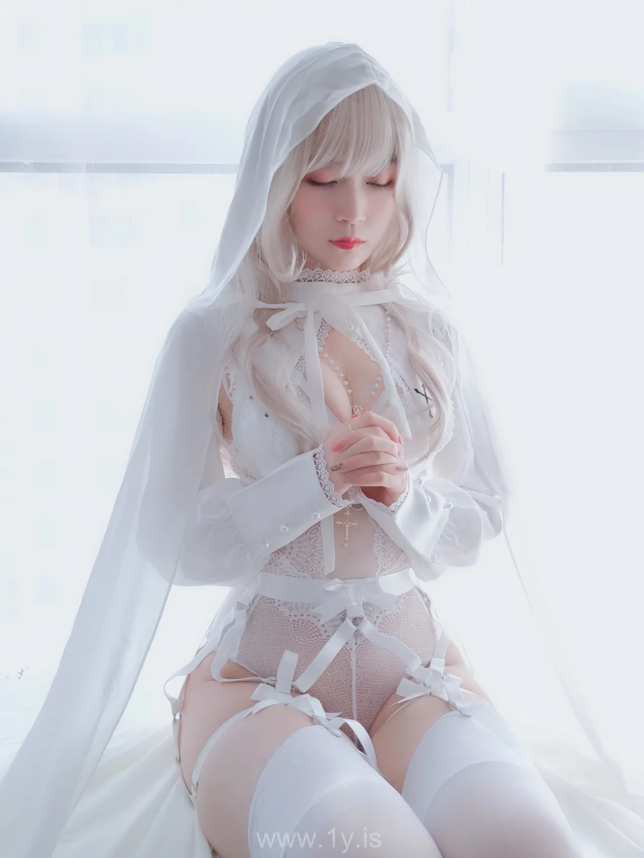 Coser@白银81 NO.007 Lively & Appealing Chinese Angel 纯白圣女