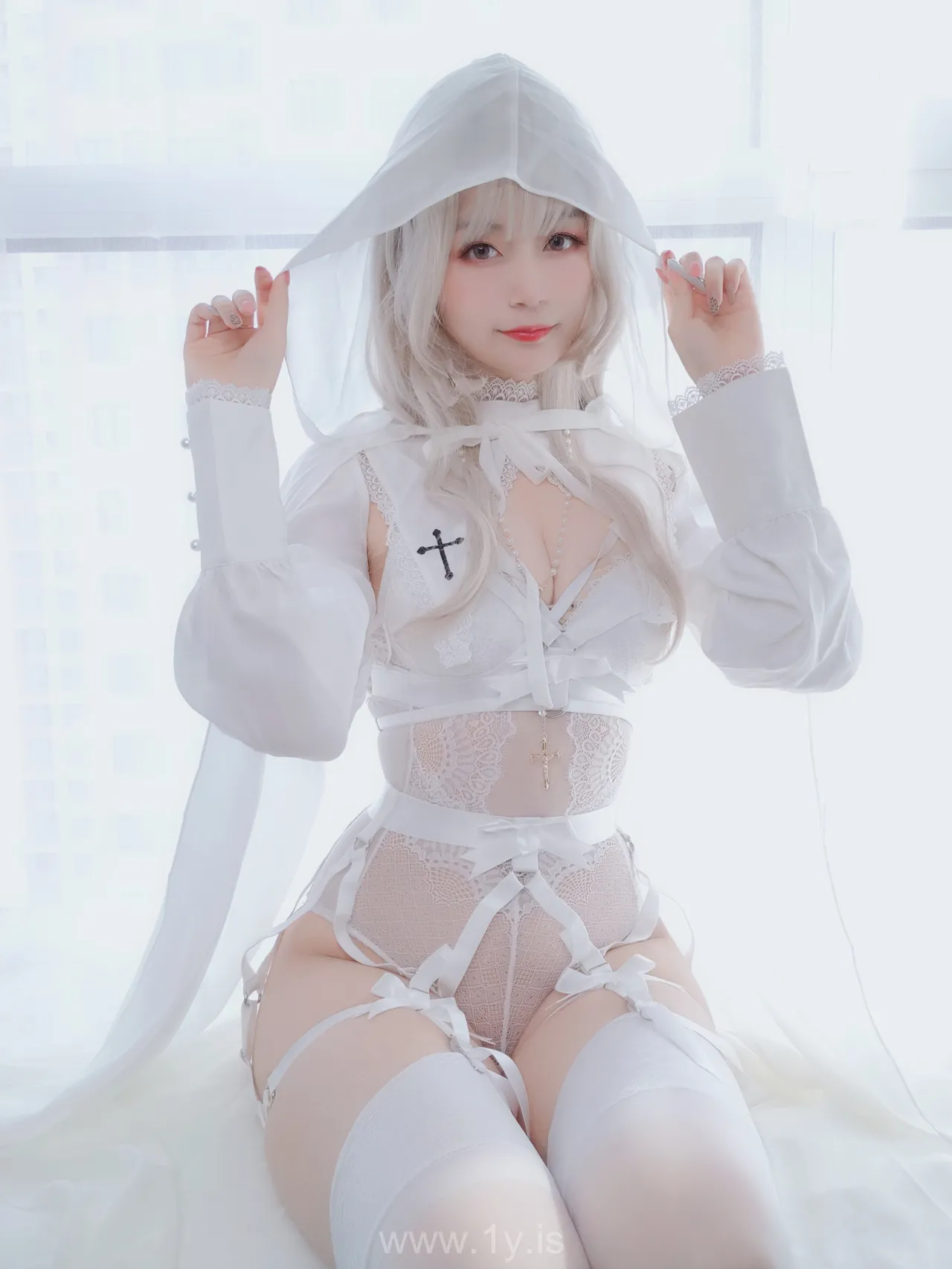 Coser@白银81 NO.007 Lively & Appealing Chinese Angel 纯白圣女