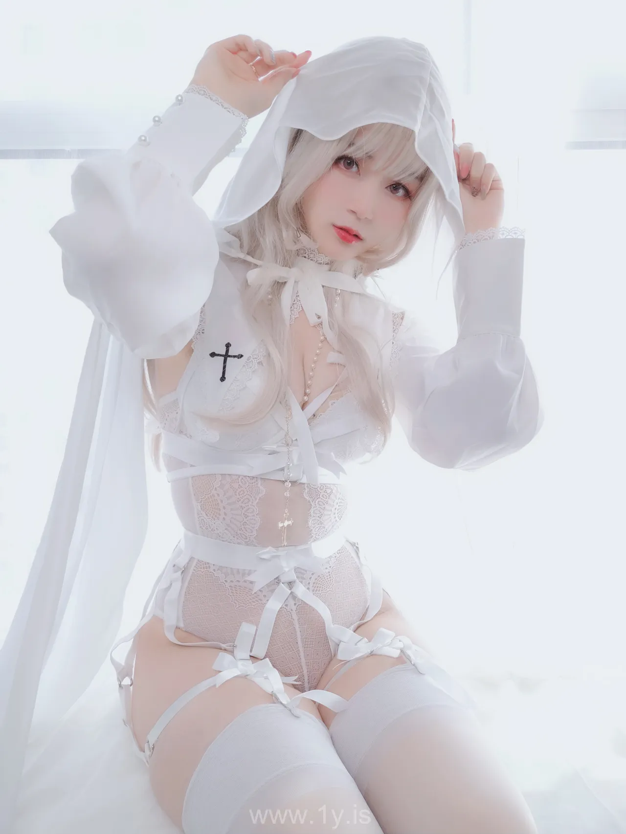 Coser@白银81 NO.007 Lively & Appealing Chinese Angel 纯白圣女