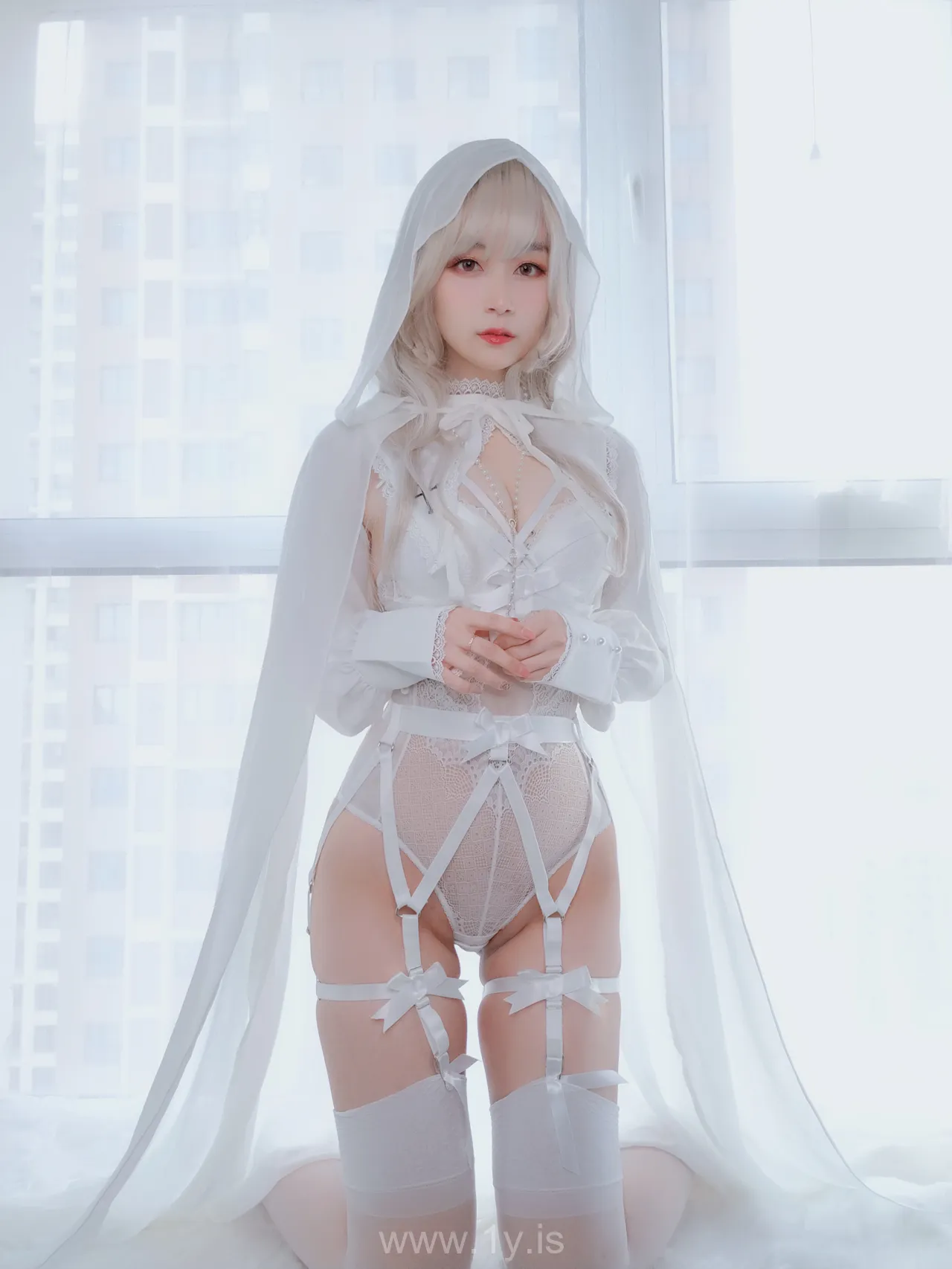 Coser@白银81 NO.007 Lively & Appealing Chinese Angel 纯白圣女