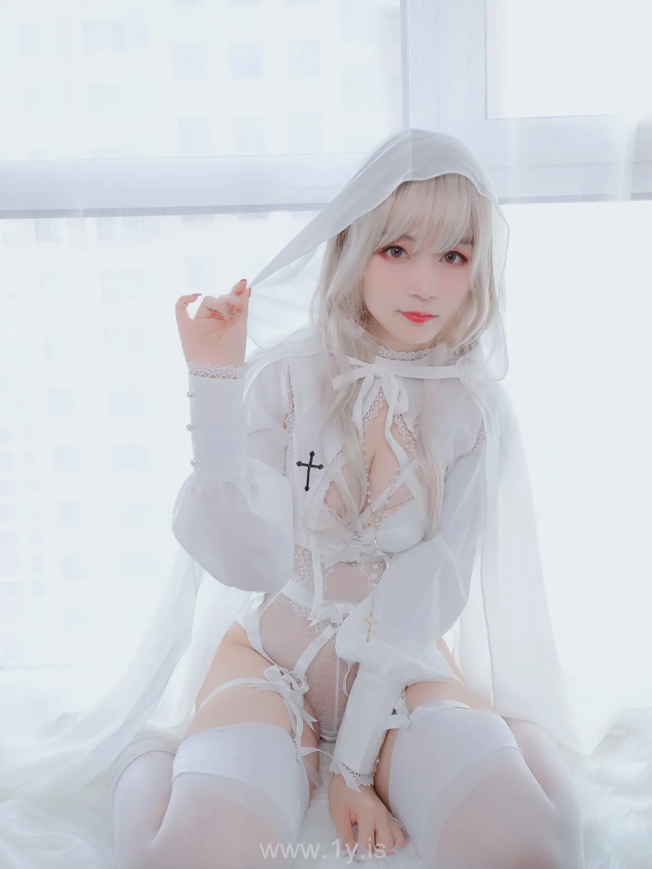 Coser@白银81 NO.007 Lively & Appealing Chinese Angel 纯白圣女