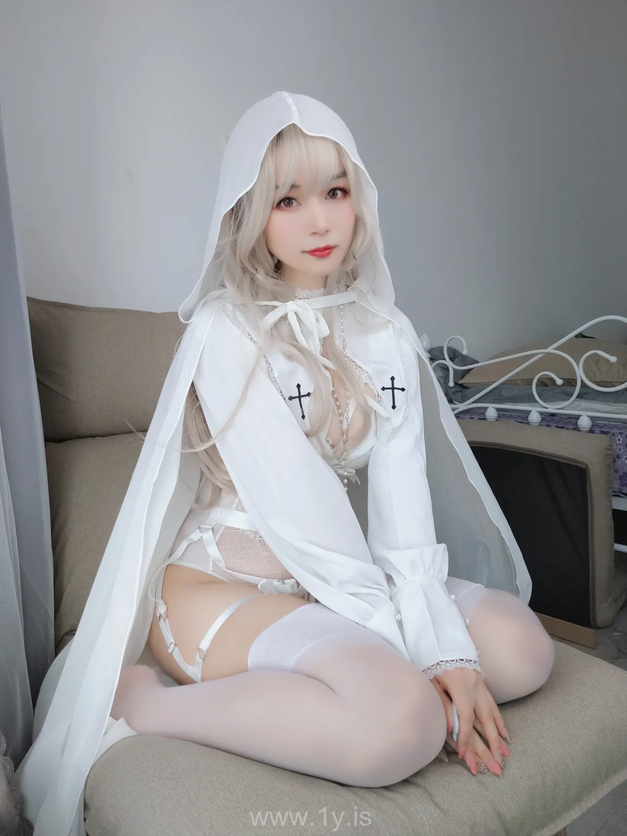 Coser@白银81 NO.007 Lively & Appealing Chinese Angel 纯白圣女