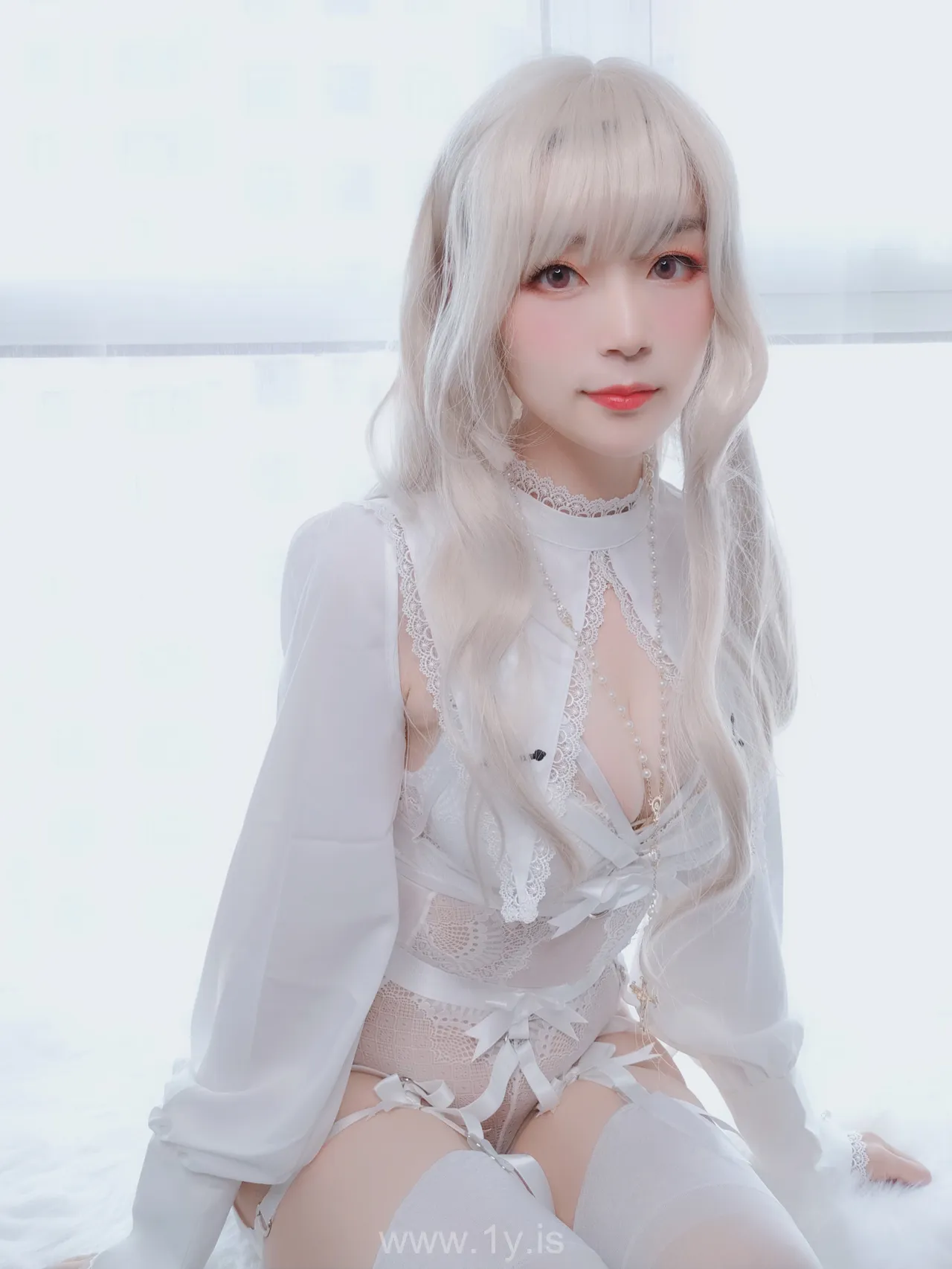 Coser@白银81 NO.007 Lively & Appealing Chinese Angel 纯白圣女