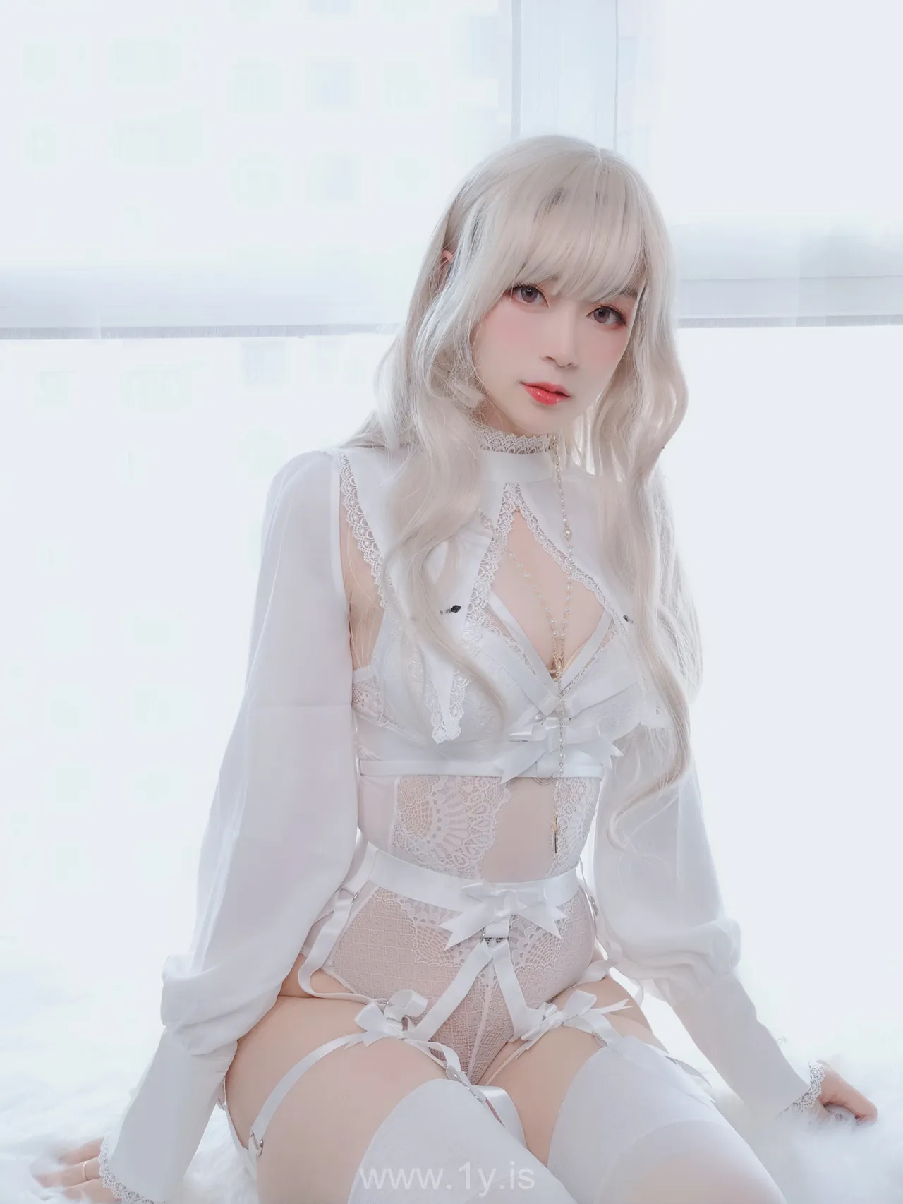 Coser@白银81 NO.007 Lively & Appealing Chinese Angel 纯白圣女