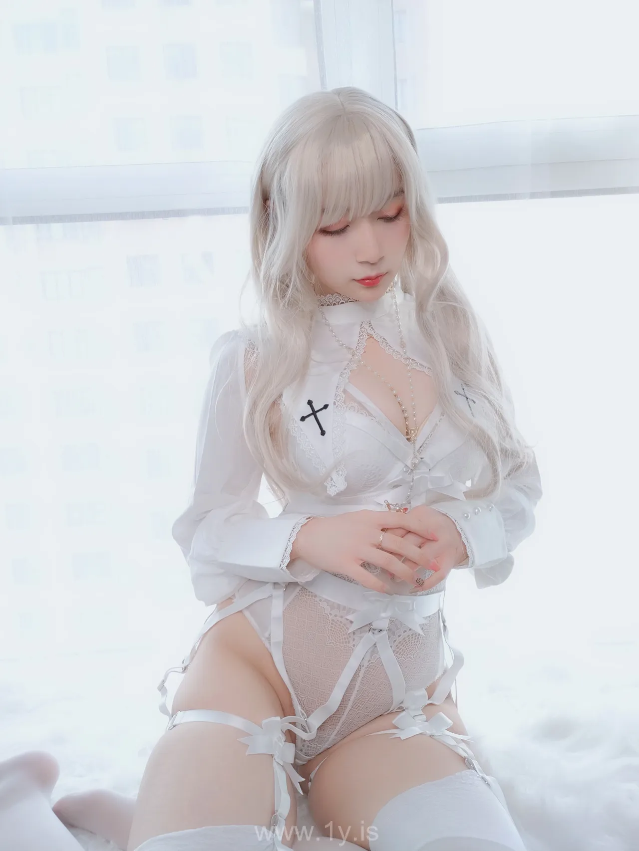 Coser@白银81 NO.007 Lively & Appealing Chinese Angel 纯白圣女