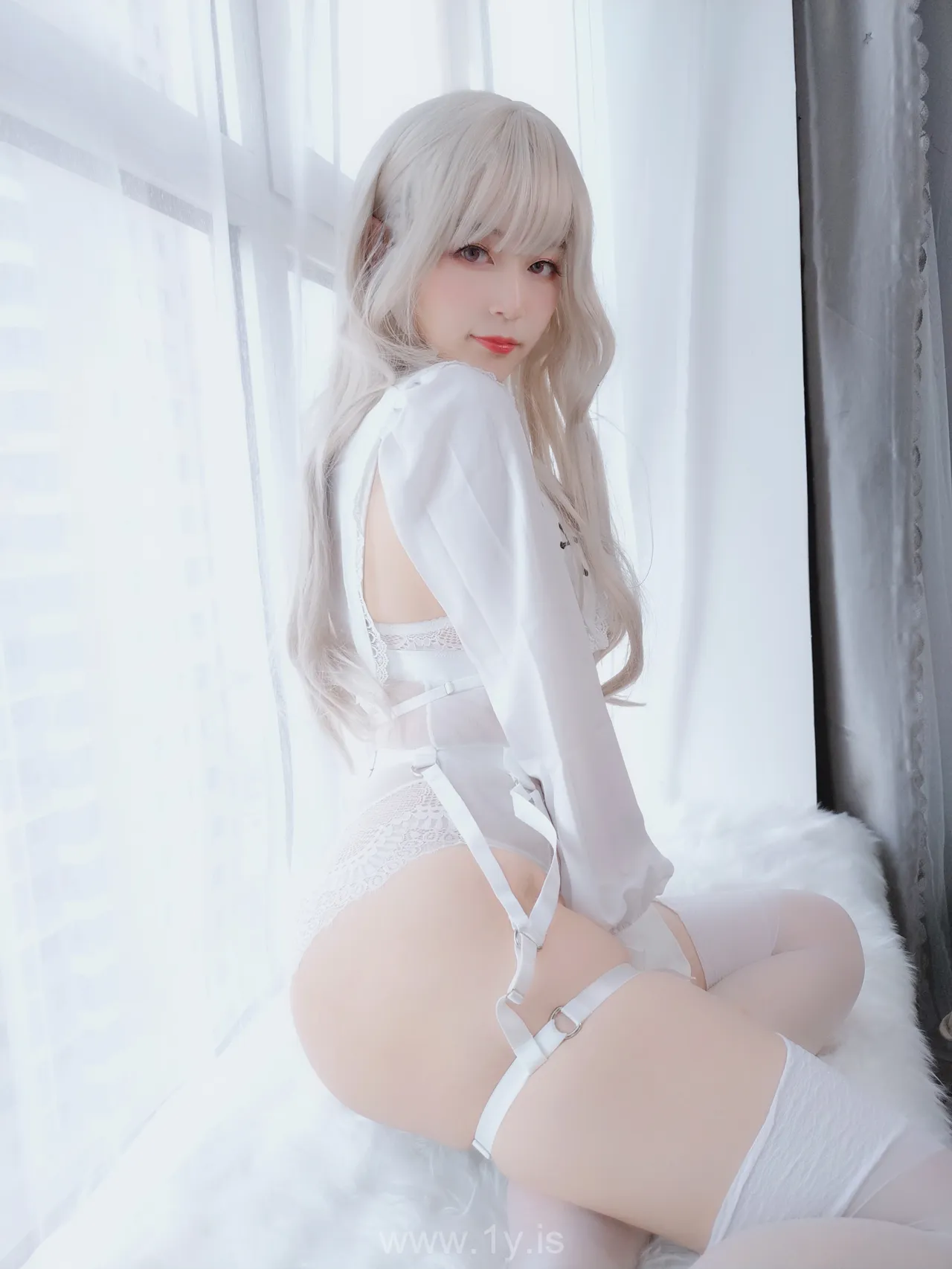 Coser@白银81 NO.007 Lively & Appealing Chinese Angel 纯白圣女