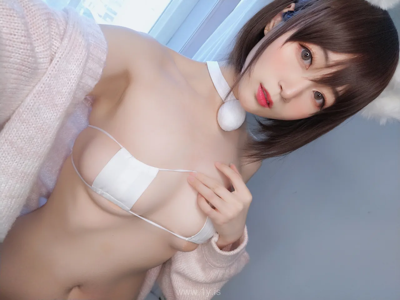 Coser@白银81 NO.021 Beautiful & Breathtaking Chinese Homebody Girl 兔子DLC