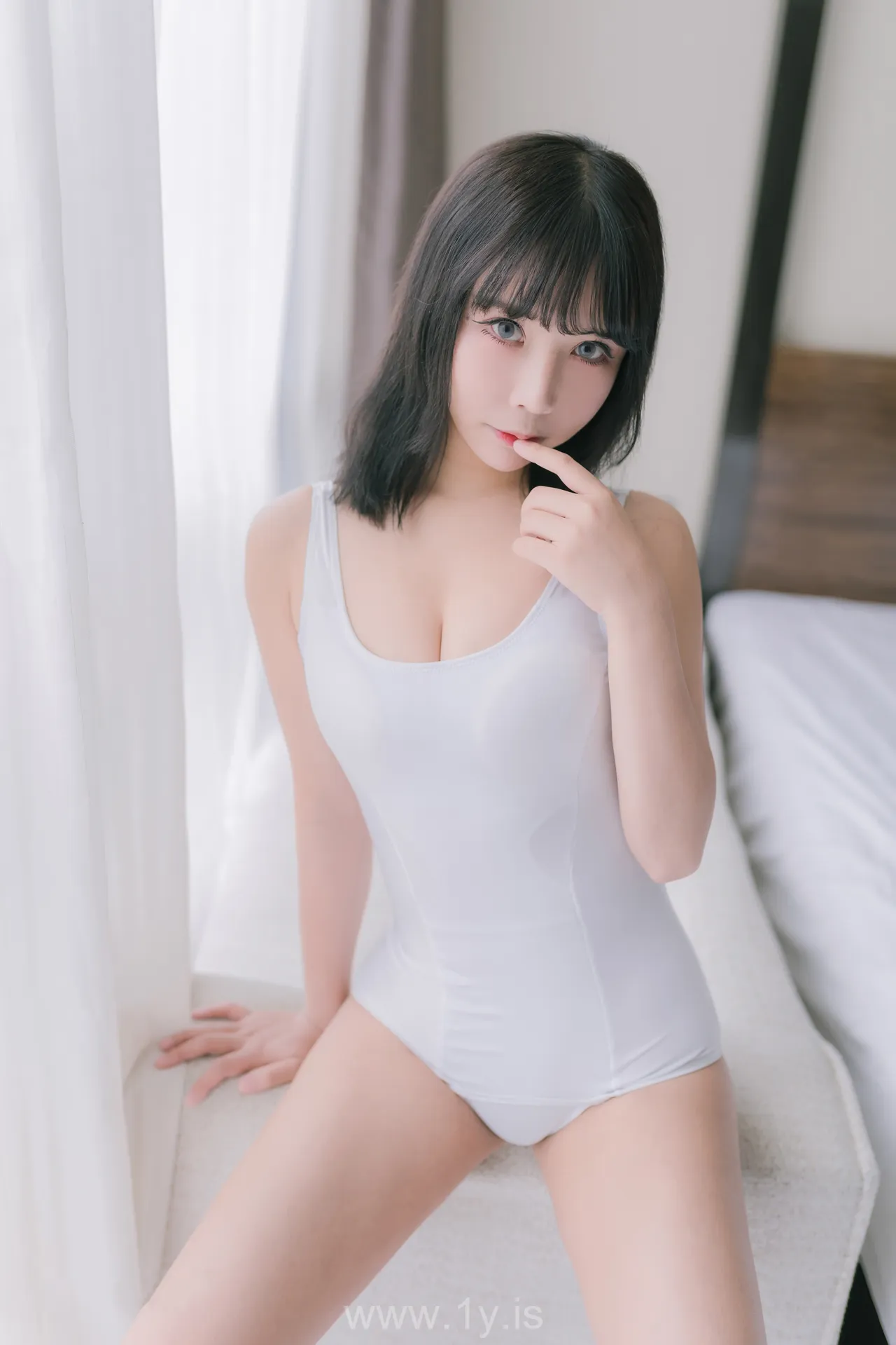 抱走莫子 VOL.17 连体衣 白