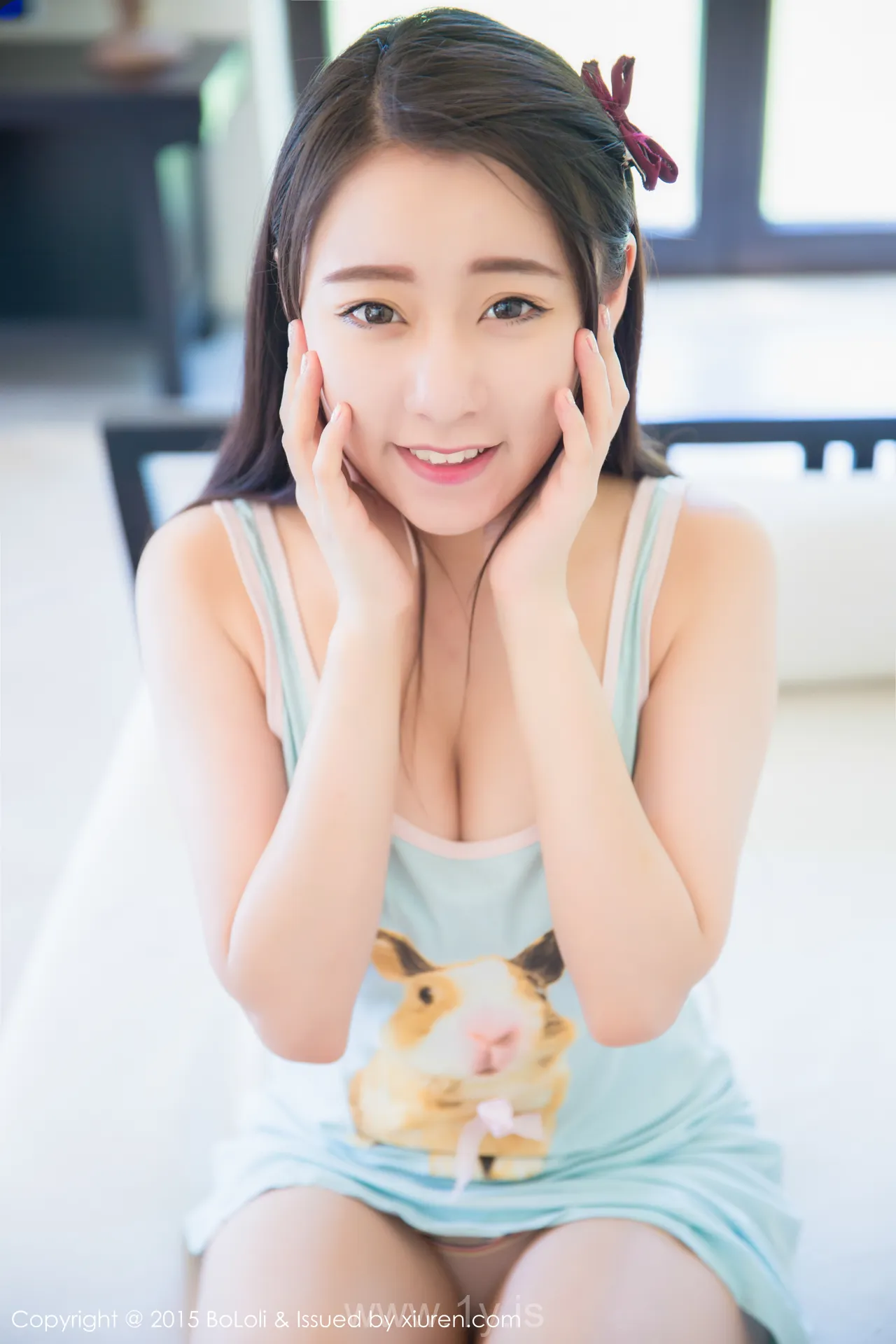 Bololi(菠萝社) Vol.019朵比dobby Fancy & Gorgeous Chinese Homebody Girl 朵比dobby