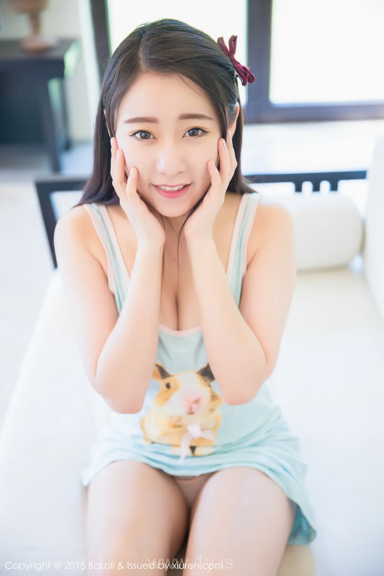 Bololi(菠萝社) Vol.019朵比dobby Fancy & Gorgeous Chinese Homebody Girl 朵比dobby