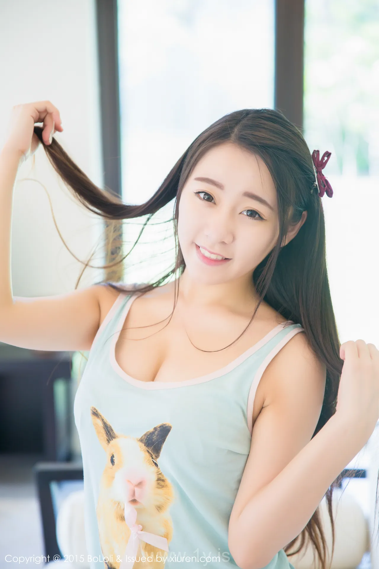 Bololi(菠萝社) Vol.019朵比dobby Fancy & Gorgeous Chinese Homebody Girl 朵比dobby