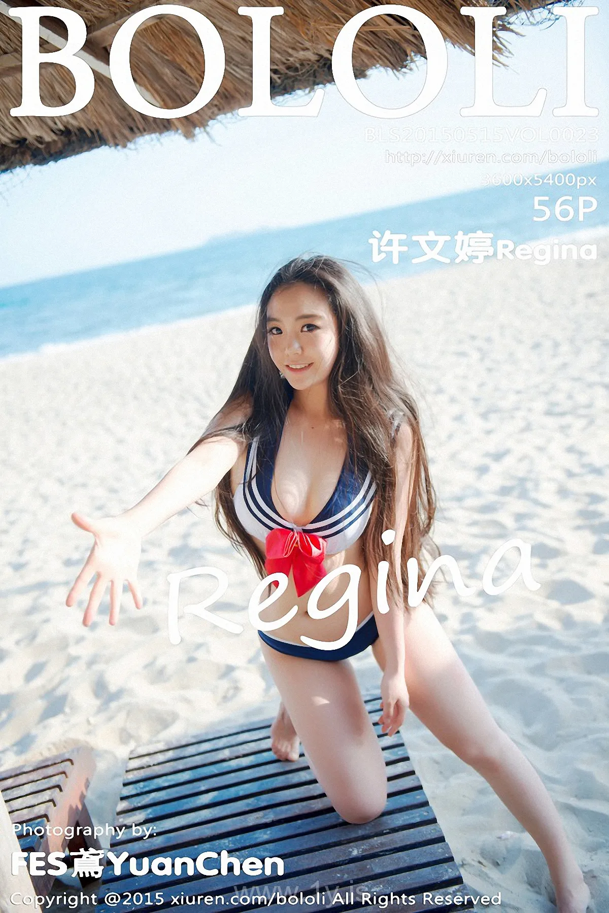 Bololi(菠萝社) Vol.023许文婷Regina Slim & Extraordinary Chinese Homebody Girl 许文婷Regina