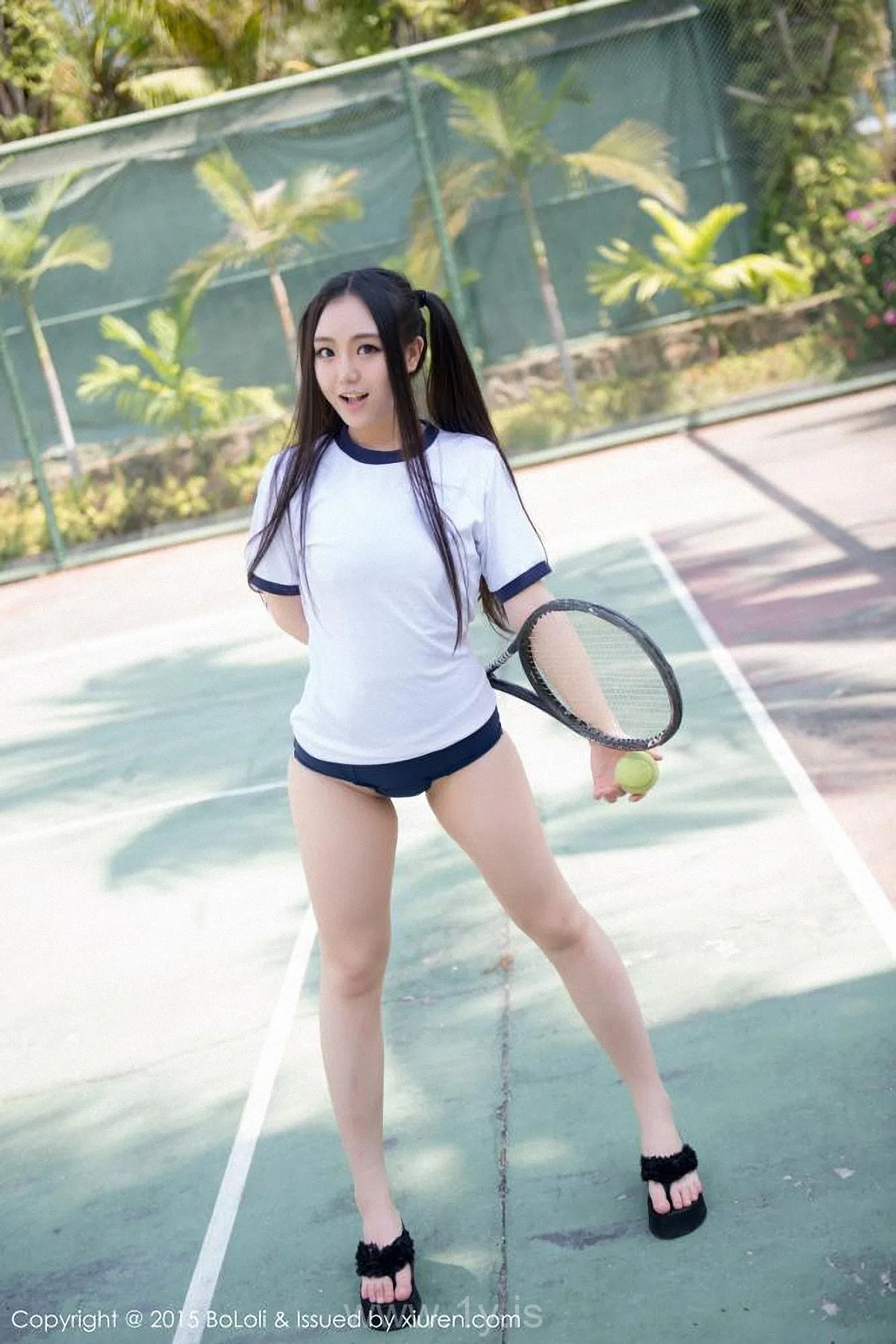 Bololi(菠萝社) Vol.023许文婷Regina Slim & Extraordinary Chinese Homebody Girl 许文婷Regina