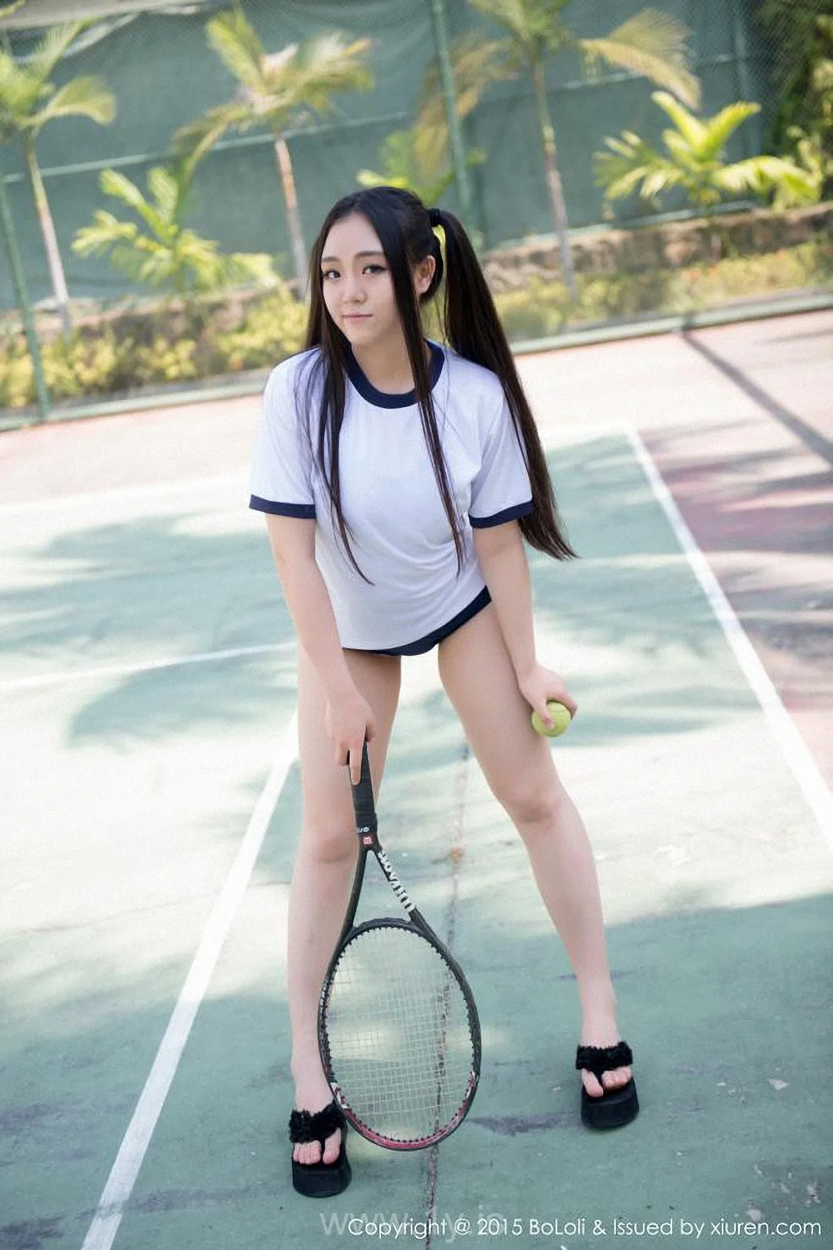 Bololi(菠萝社) Vol.023许文婷Regina Slim & Extraordinary Chinese Homebody Girl 许文婷Regina