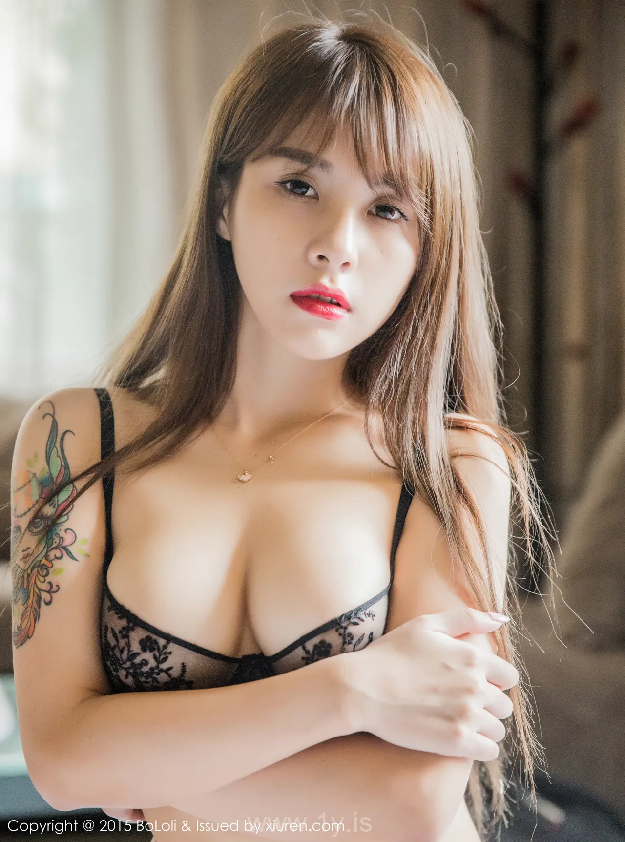 Bololi(菠萝社) Vol.055夏美酱_ Slim & Sexy Chinese Homebody Girl 夏美酱_