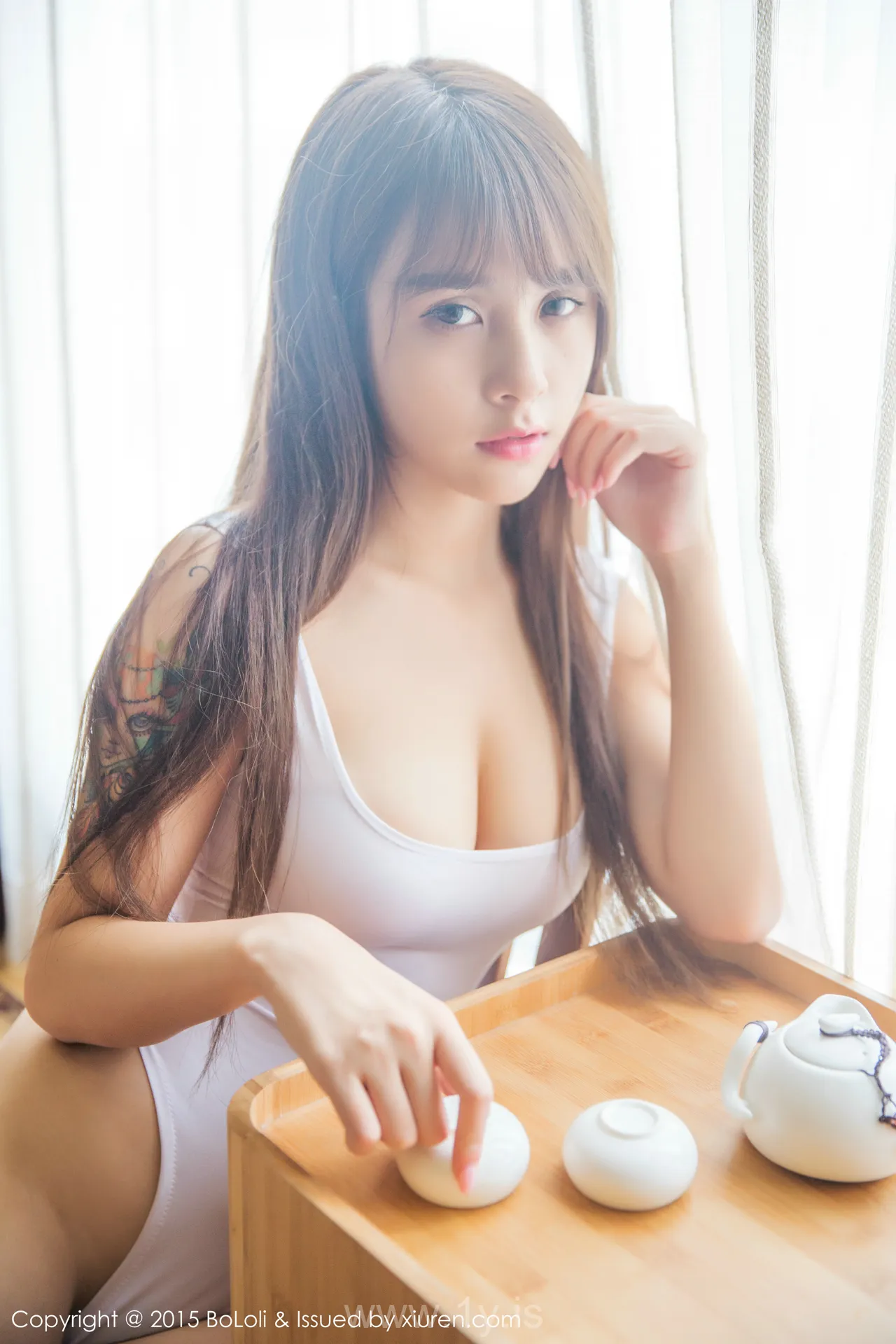 Bololi(菠萝社) Vol.058夏美酱_ Pretty Chinese Teen 夏美酱_