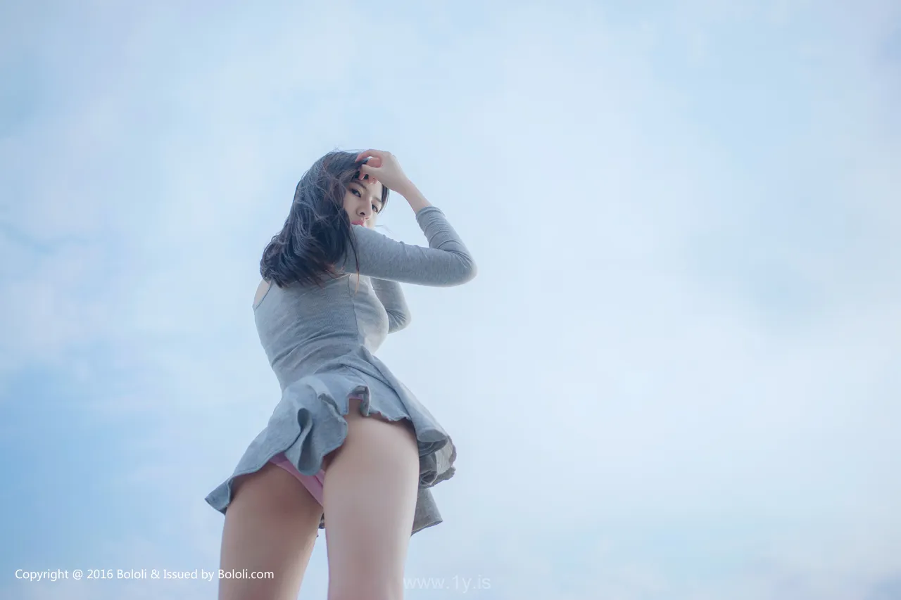 Bololi(菠萝社) Vol.103郁郁粉色天台 Classy Asian Beauty 郁郁粉色天台