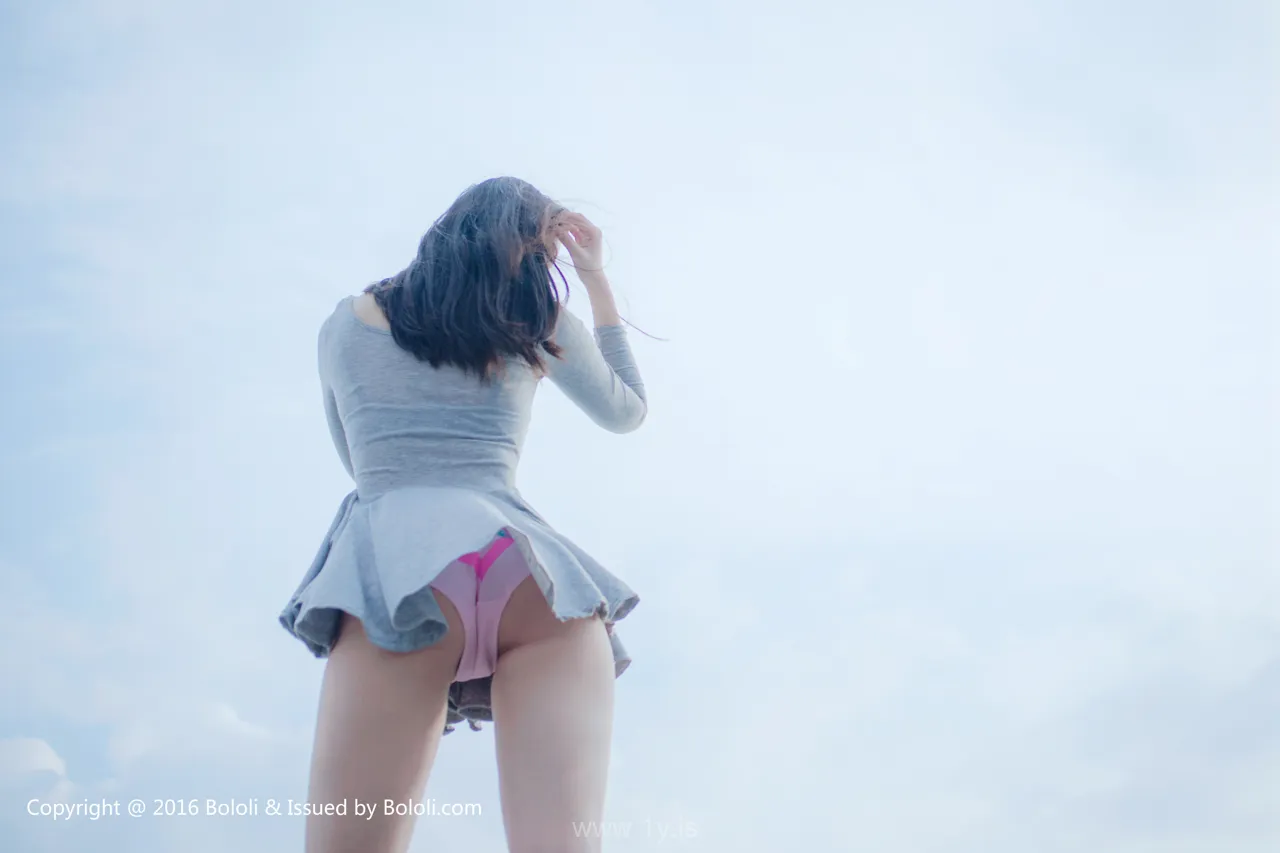 Bololi(菠萝社) Vol.103郁郁粉色天台 Classy Asian Beauty 郁郁粉色天台