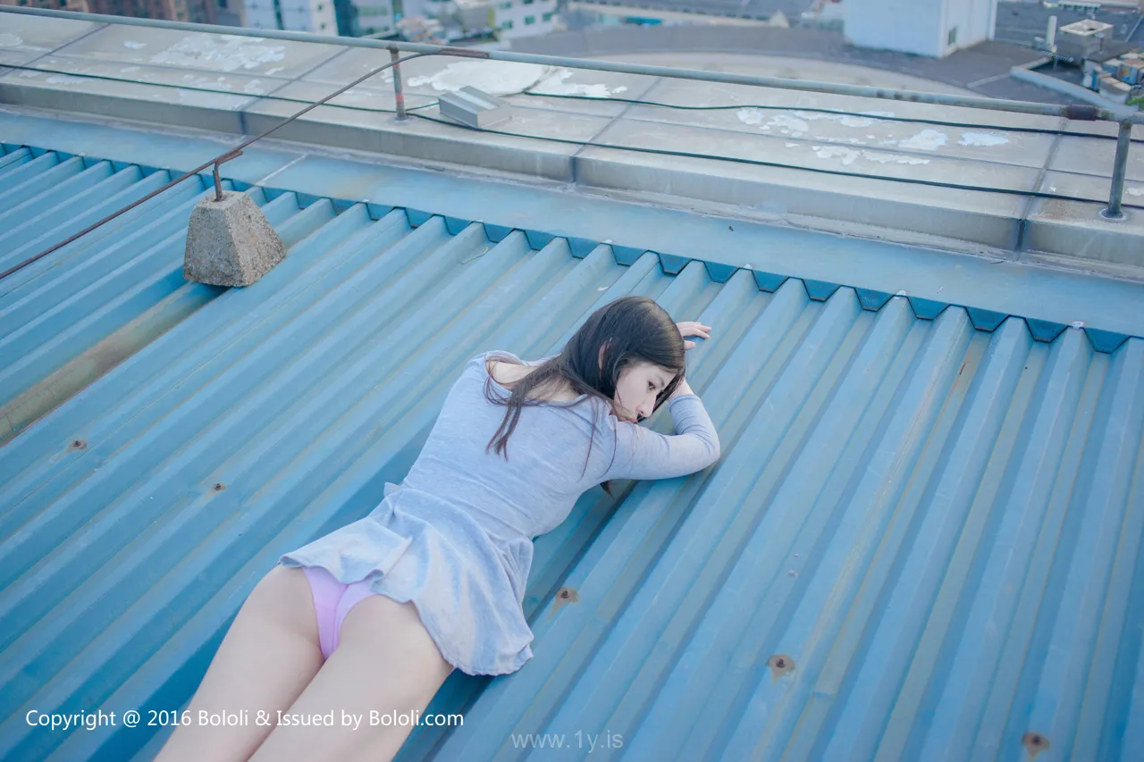 Bololi(菠萝社) Vol.103郁郁粉色天台 Classy Asian Beauty 郁郁粉色天台