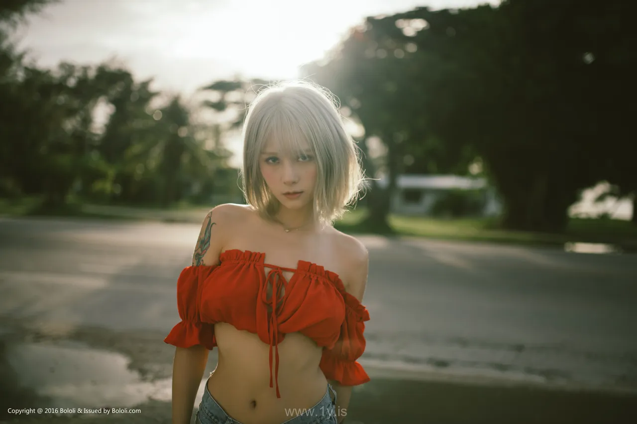 Bololi(菠萝社) Vol.130夏日骄阳夏美酱 Good-looking Chinese Goddess 夏日骄阳夏美酱