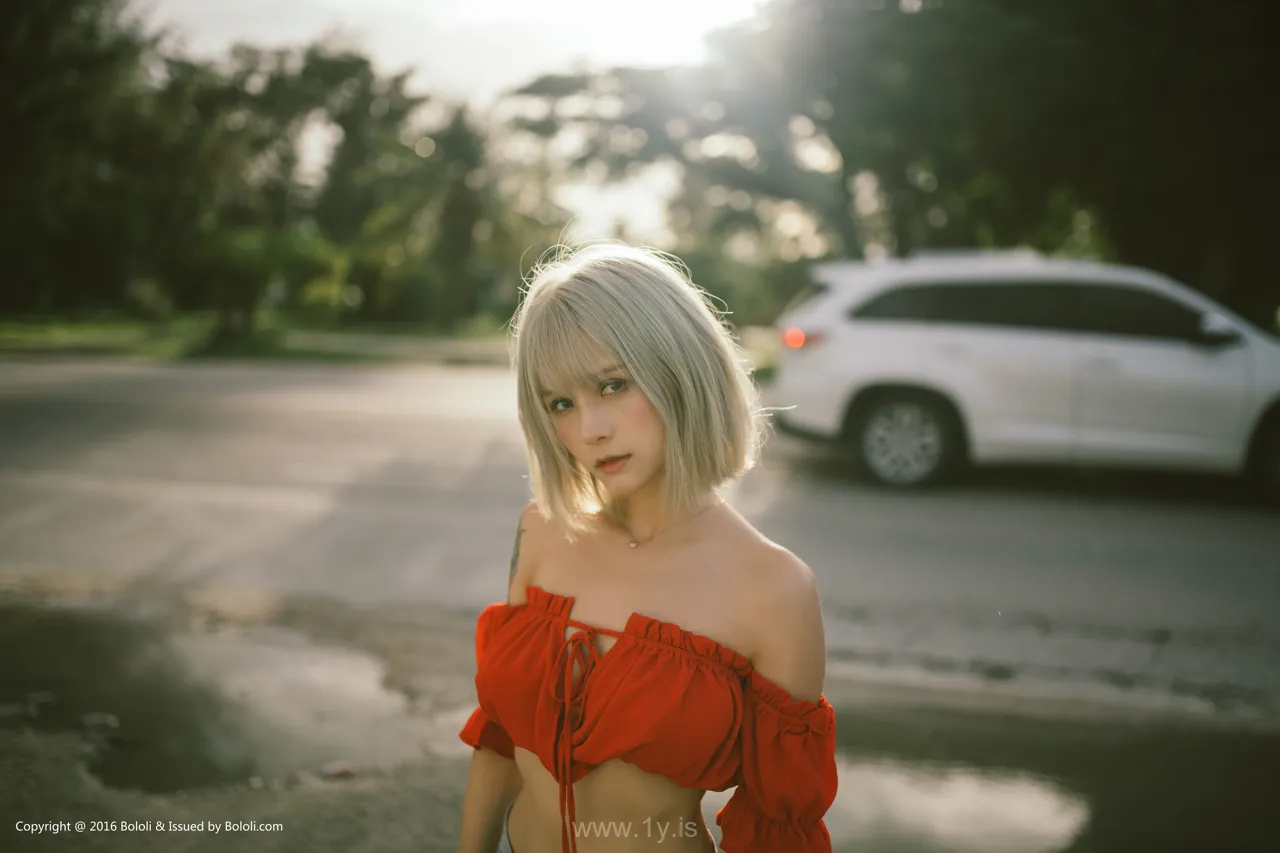 Bololi(菠萝社) Vol.130夏日骄阳夏美酱 Good-looking Chinese Goddess 夏日骄阳夏美酱