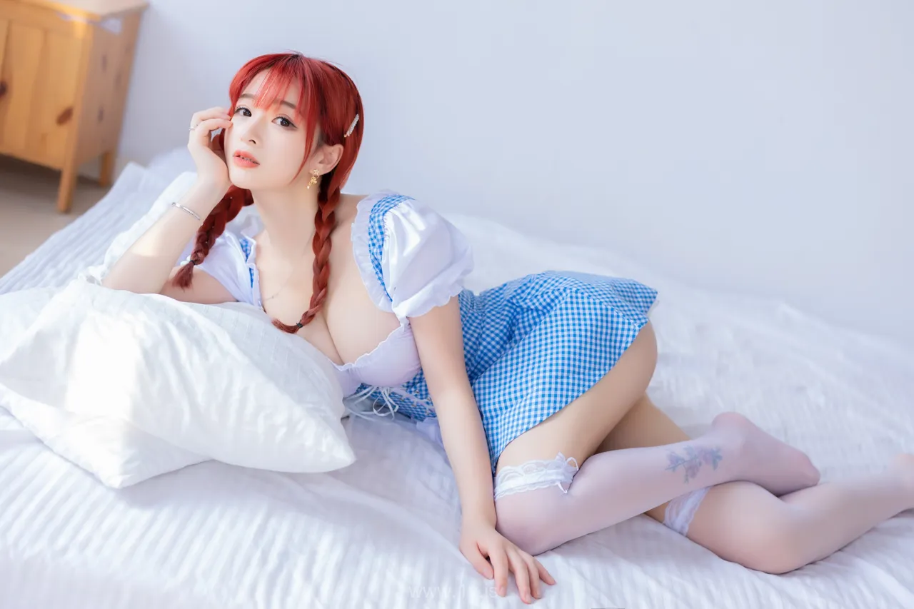 叉子宝宝 NO.004蓝白少女