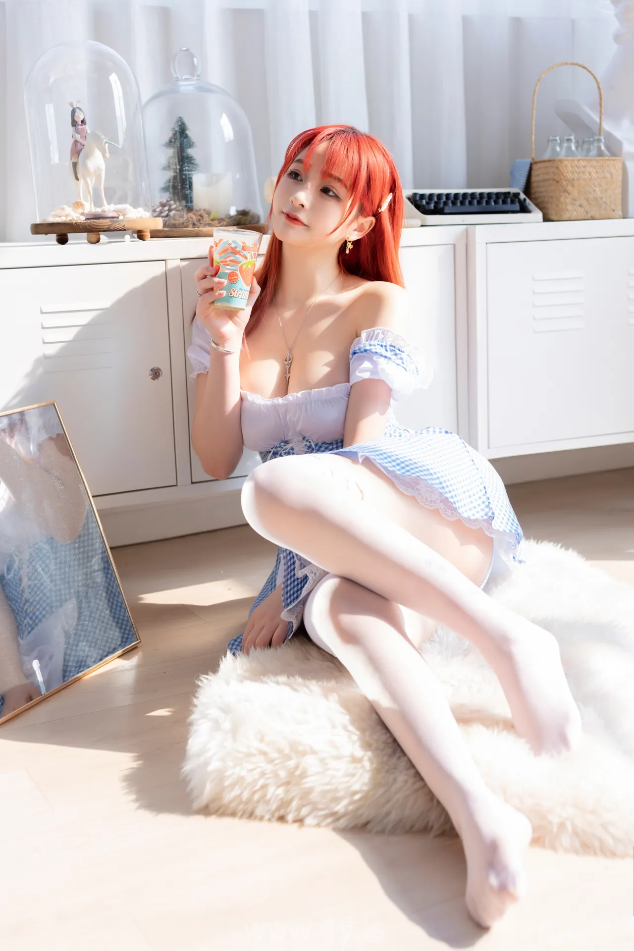 叉子宝宝 NO.004蓝白少女