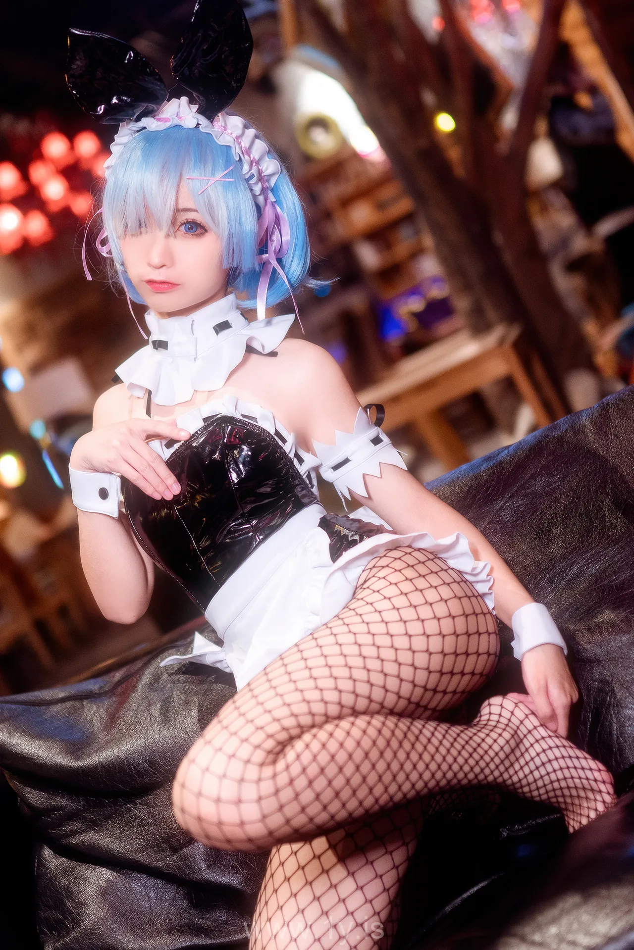 ChunMoMo（蠢沫沫） Vol.0015 Beautiful Chinese Chick 蕾姆兔女郎