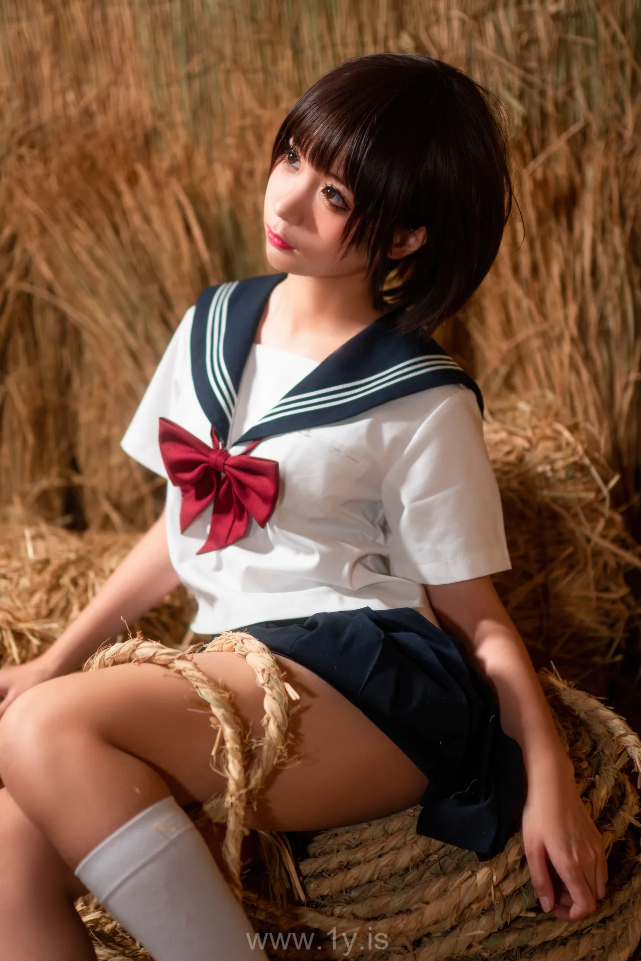 ChunMoMo（蠢沫沫） Vol.0030 Pretty Chinese Peri 稻草