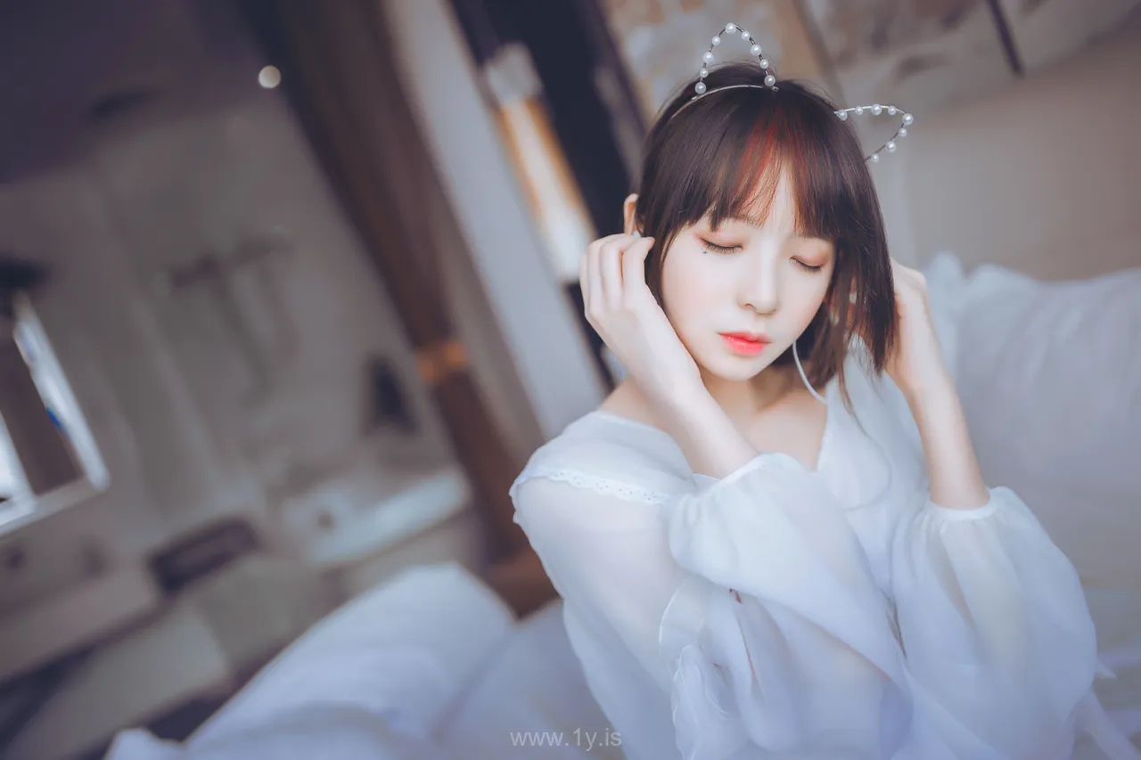 疯猫SS VOL.003白色睡衣