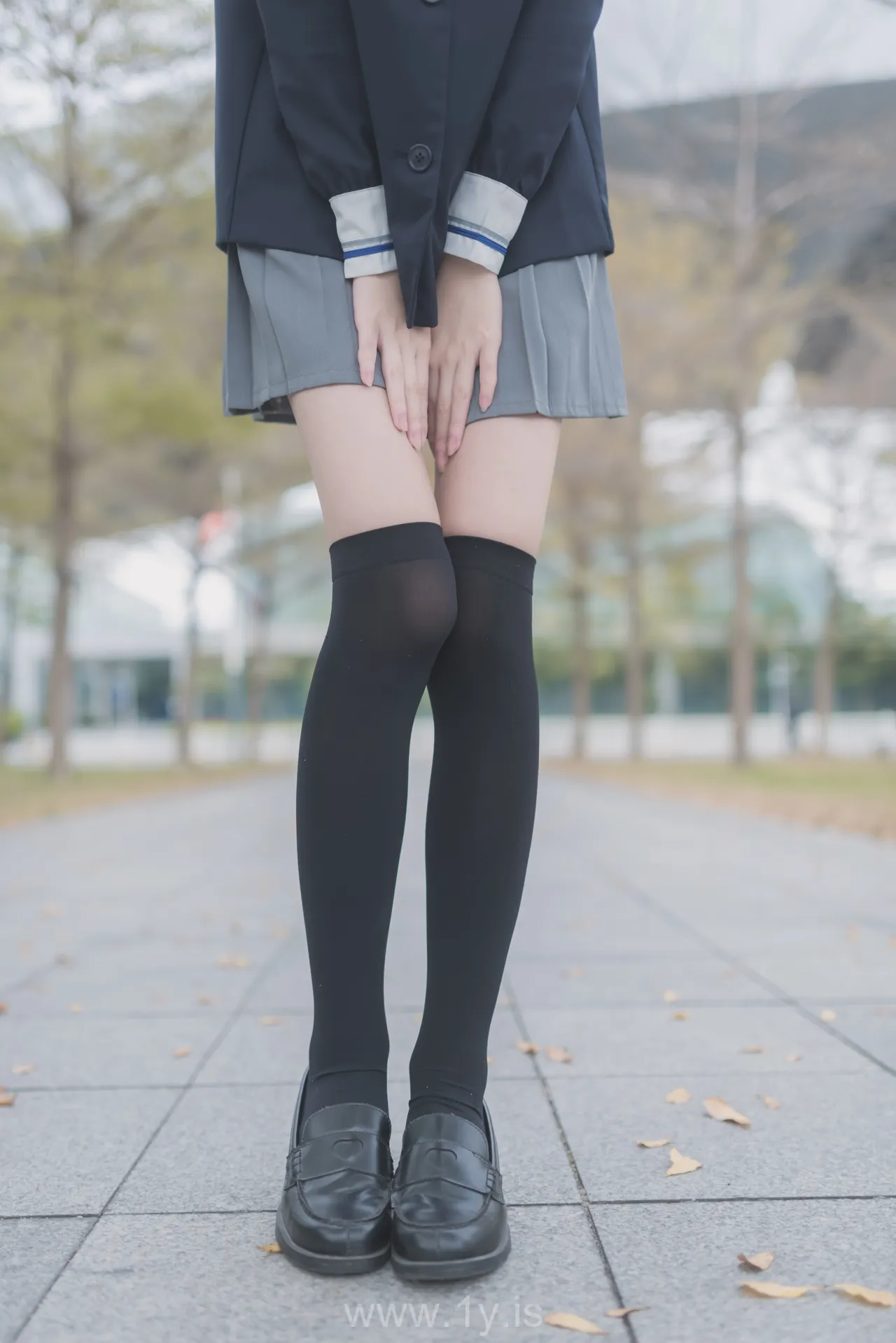 风之领域 NO.021学妹户外黑丝1