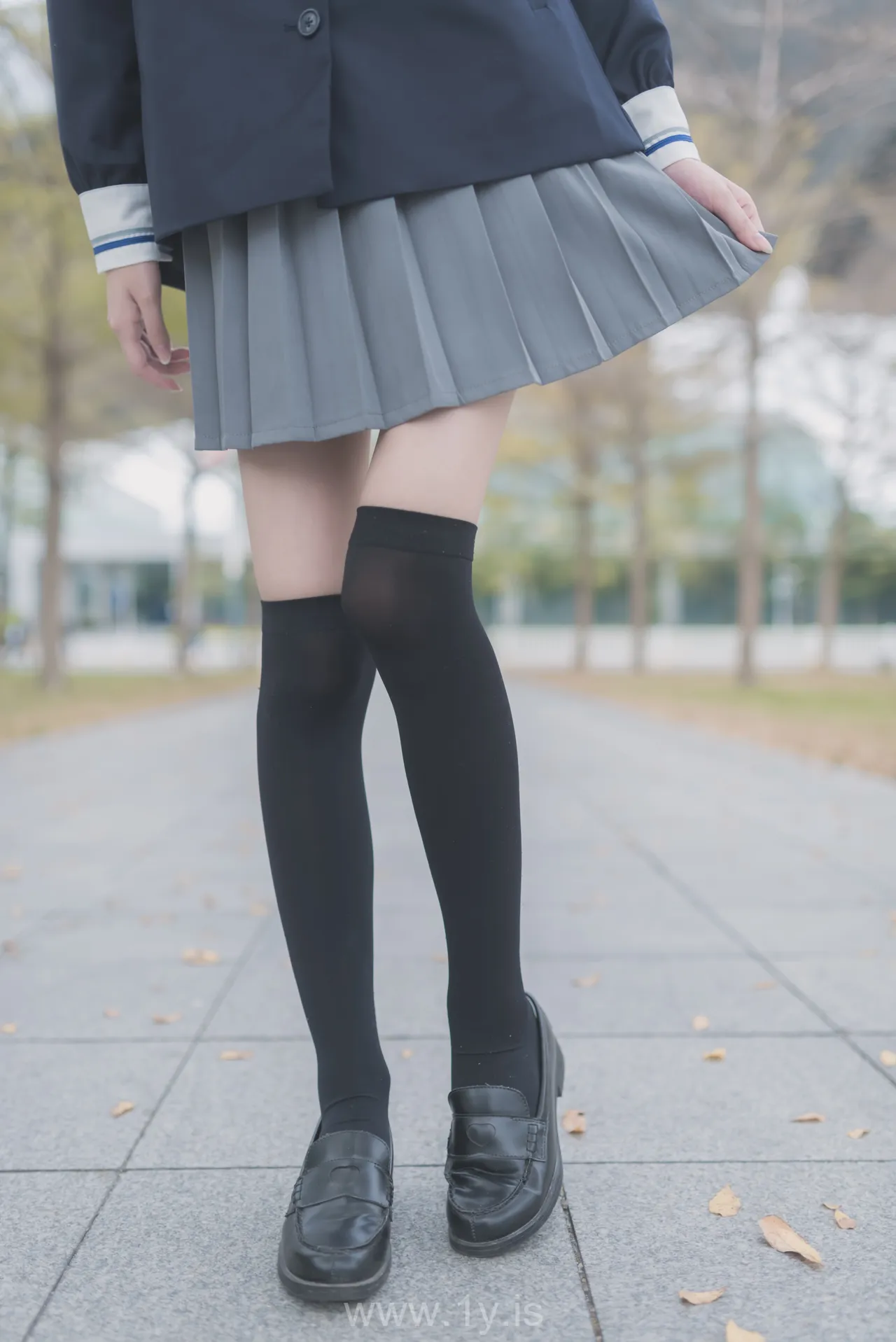 风之领域 NO.021学妹户外黑丝1